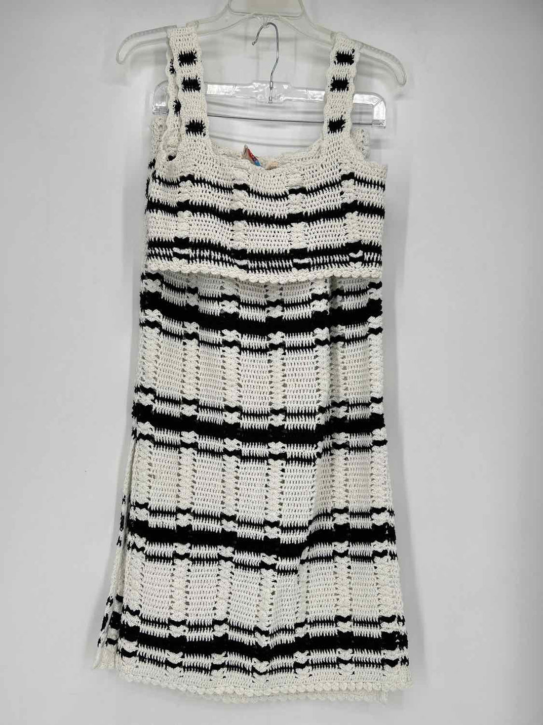 Free People Size S Black & Beige Multi-Piece Set