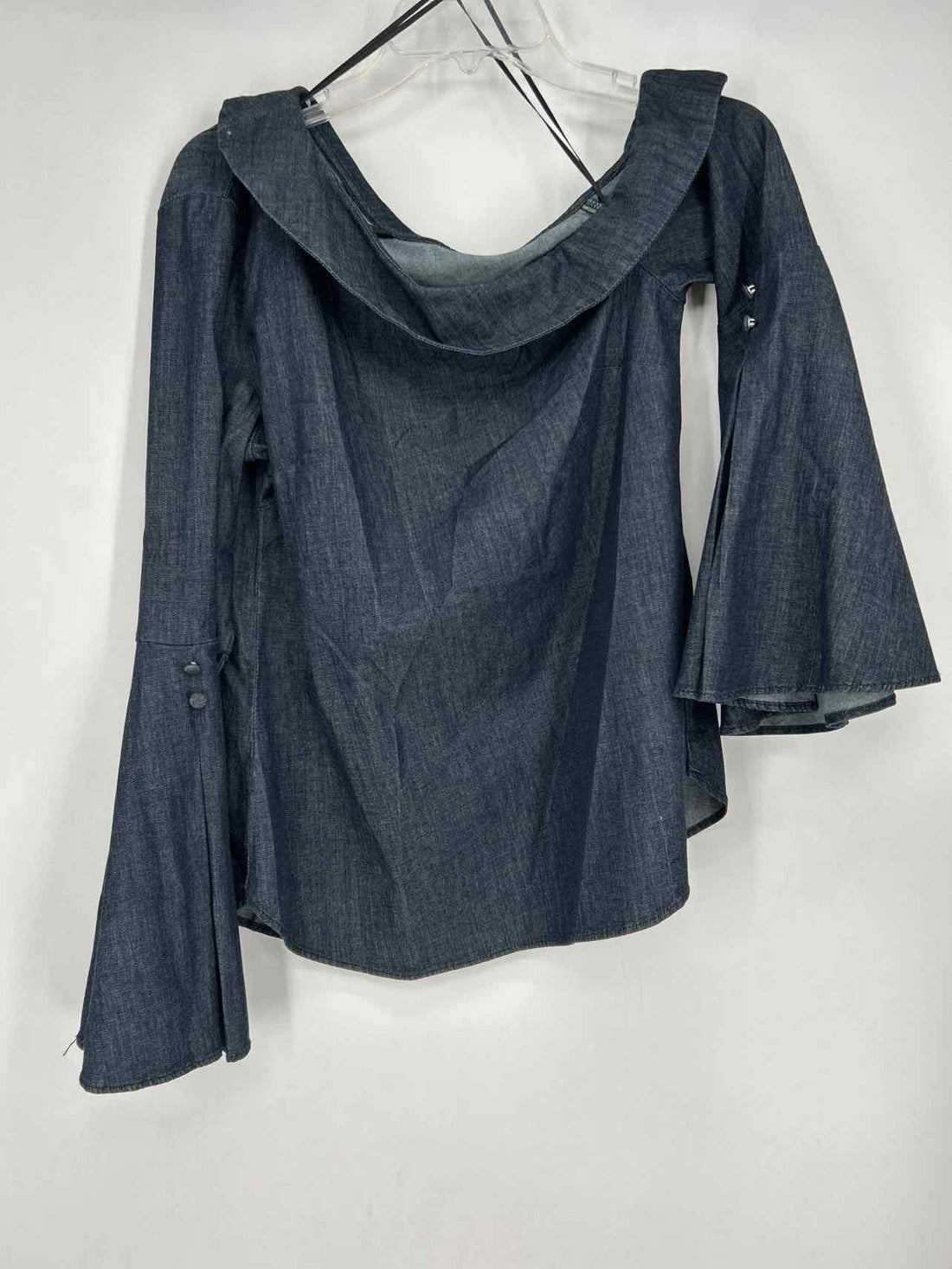 Banana Republic Size 4 Dark Wash Denim NWT Long Sleeve