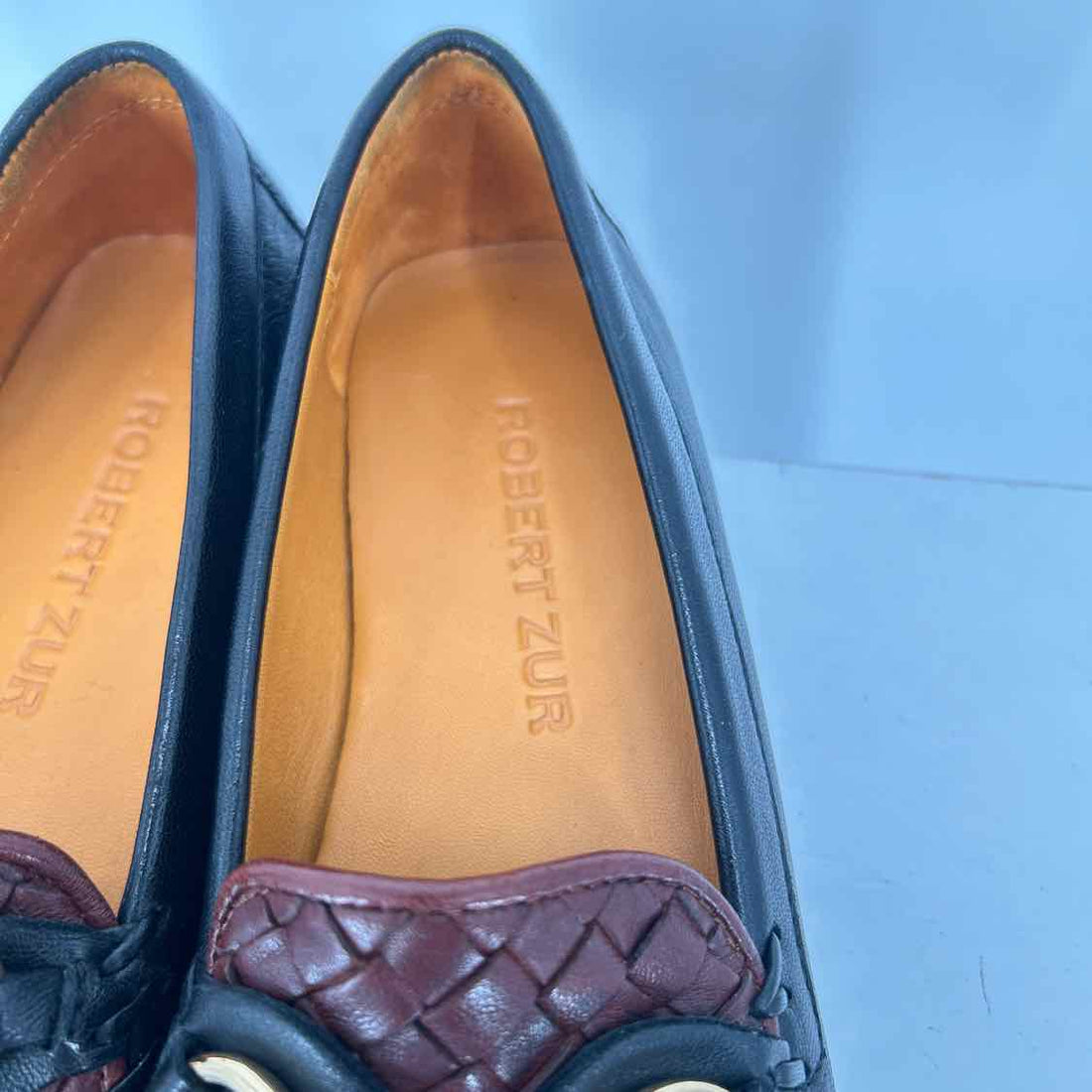 Robert Zur Women Size 8 Black & Brown Loafers