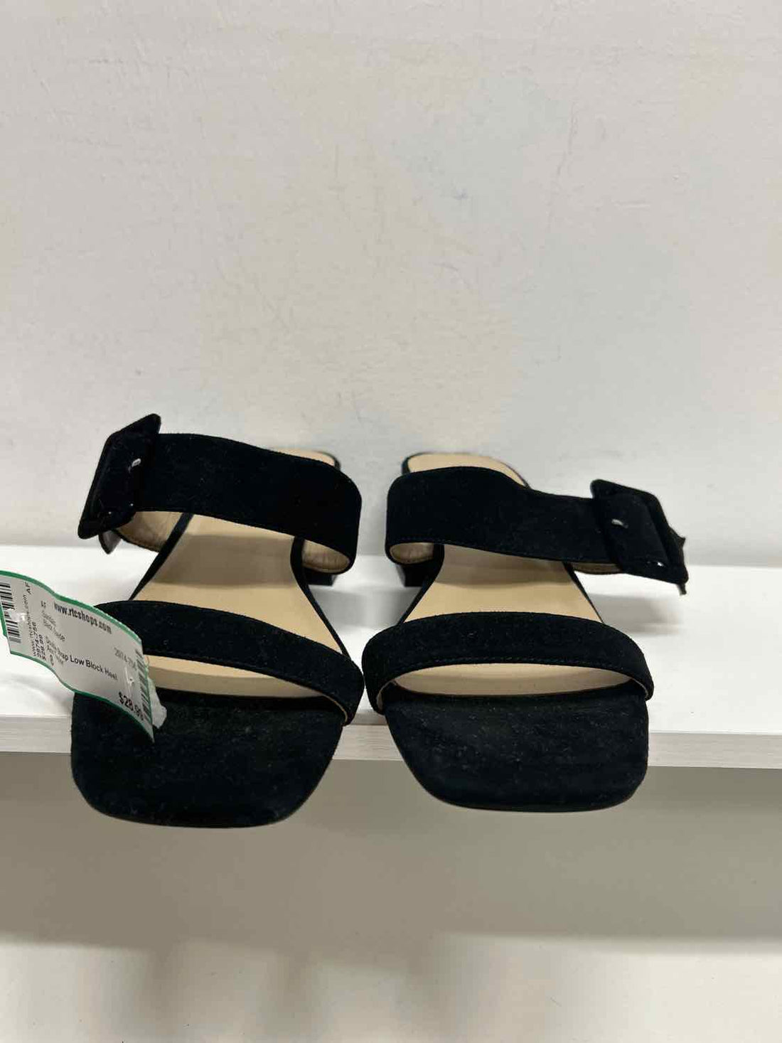 Ann Taylor Women Size 8 Black Suede Sandals