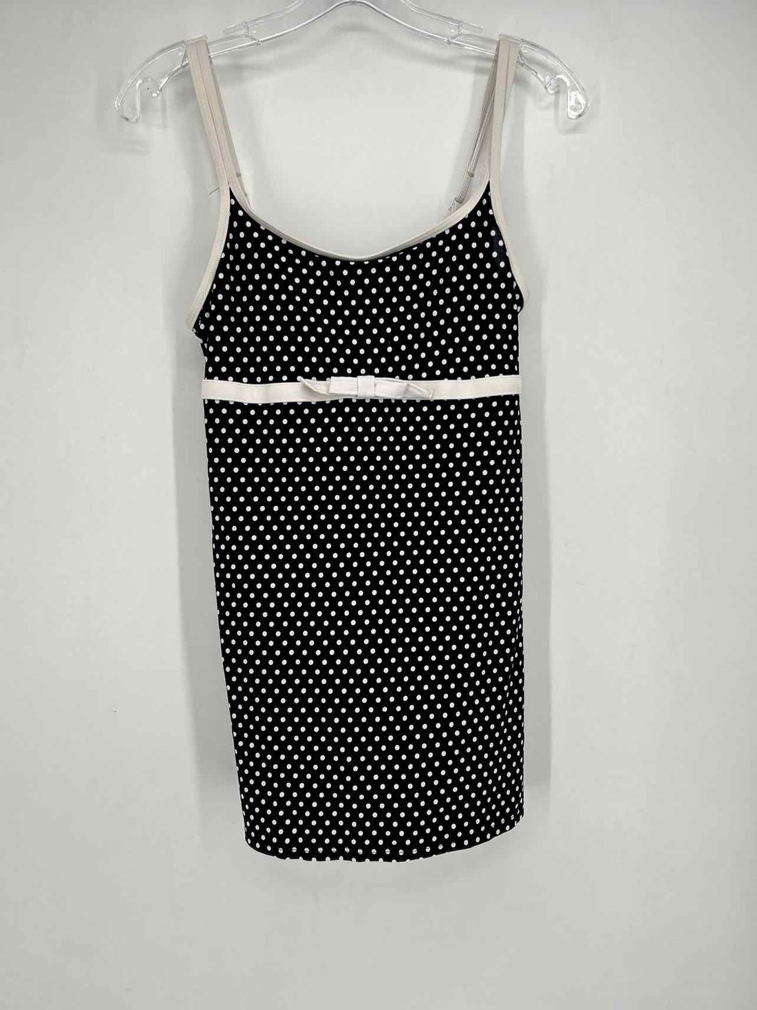 Eco Swim Size 10 Black Polkadot Swimsuit 1 Piece