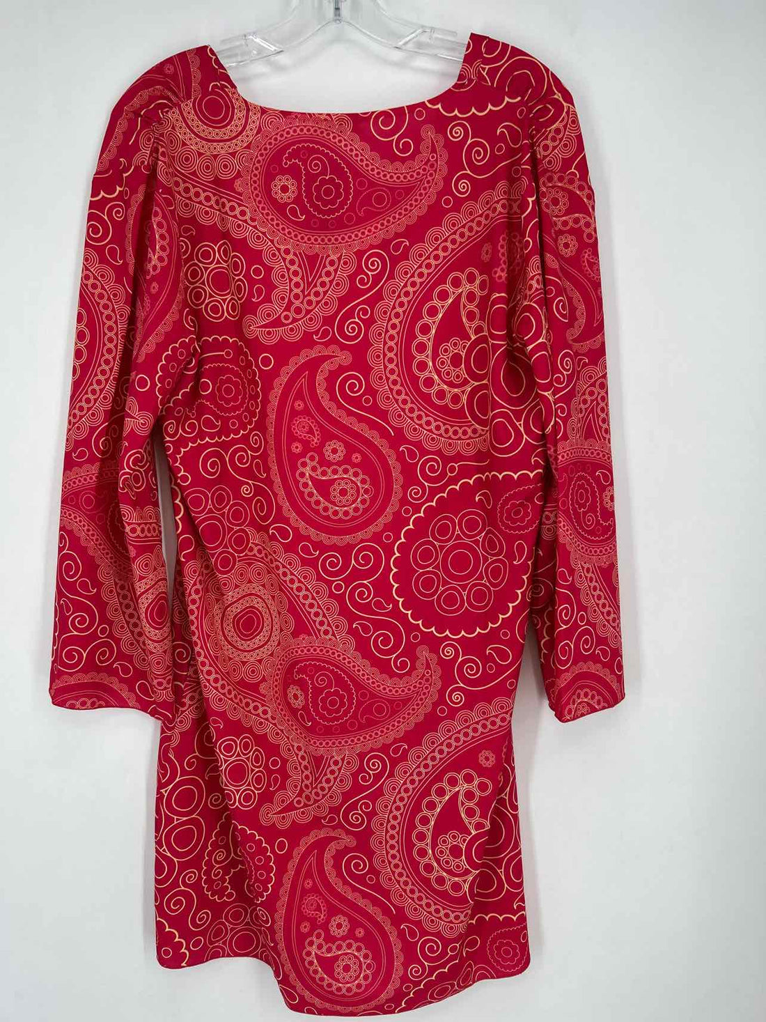 Made With Love Size L Maroon & Yelow NWT Dress