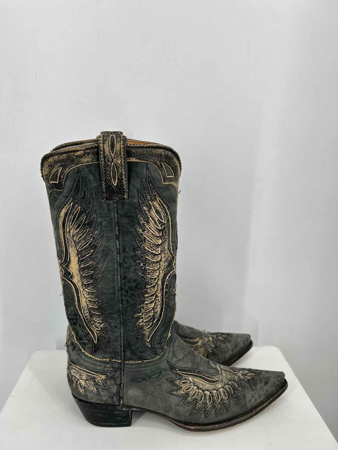 Old Gringo Women Size 9 Dark Teal Genuine Leather Cowboy Boot