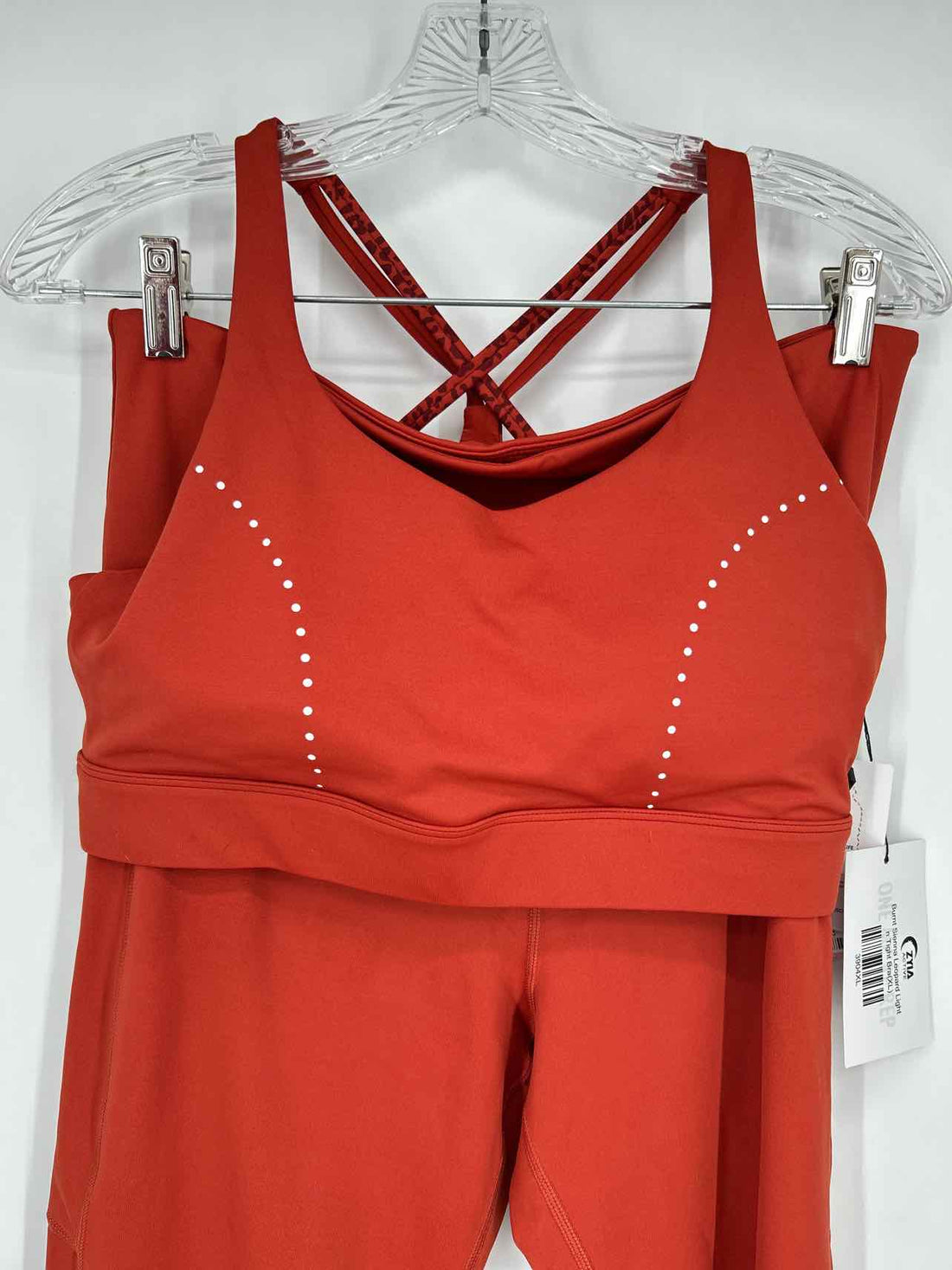 Zyia Active Size L/XL Red Clay NWT Active 2 PC Set