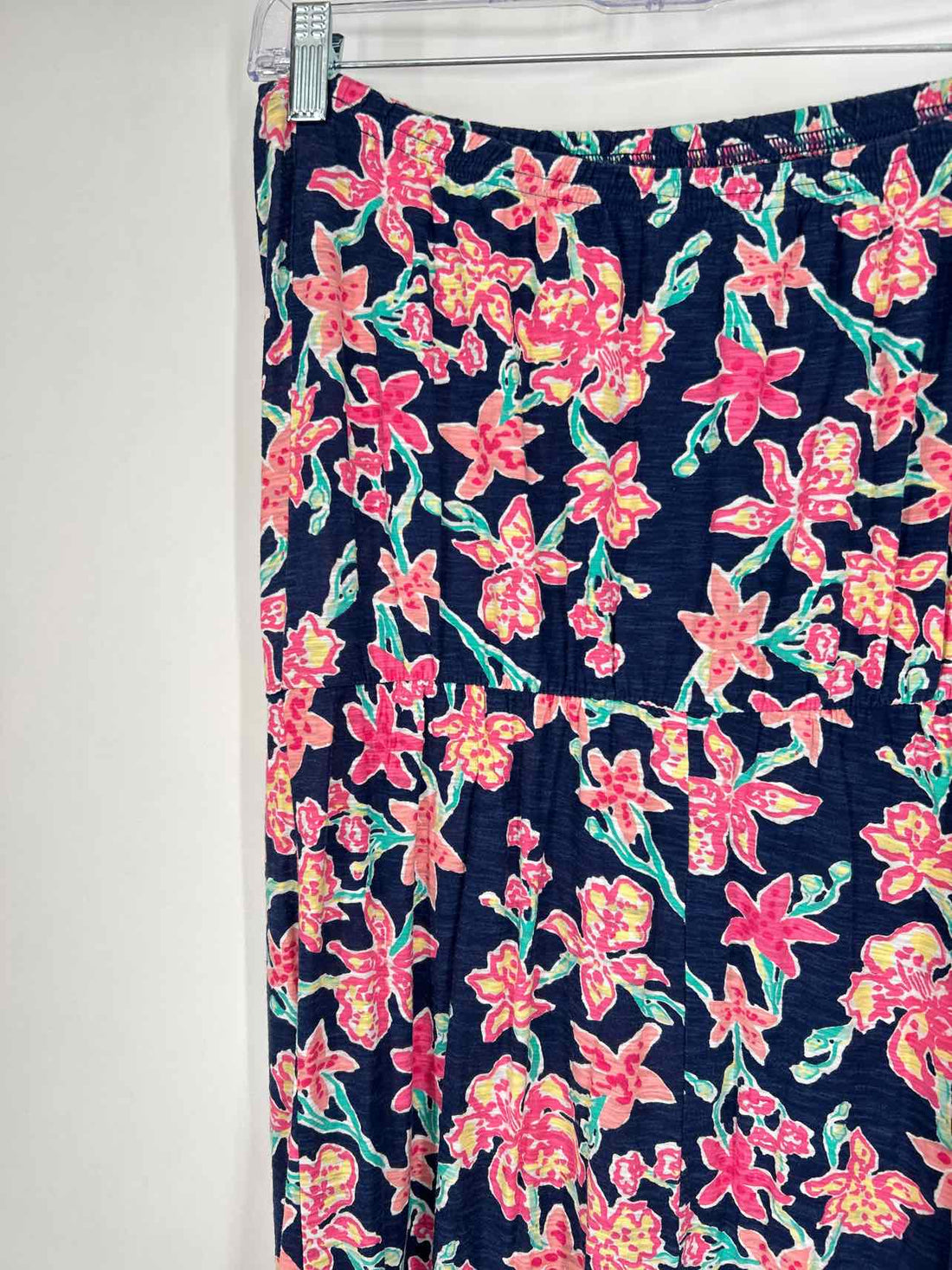 Lilly Pulitzer M Navy Print Strapless Lilly Pulitzer Dress