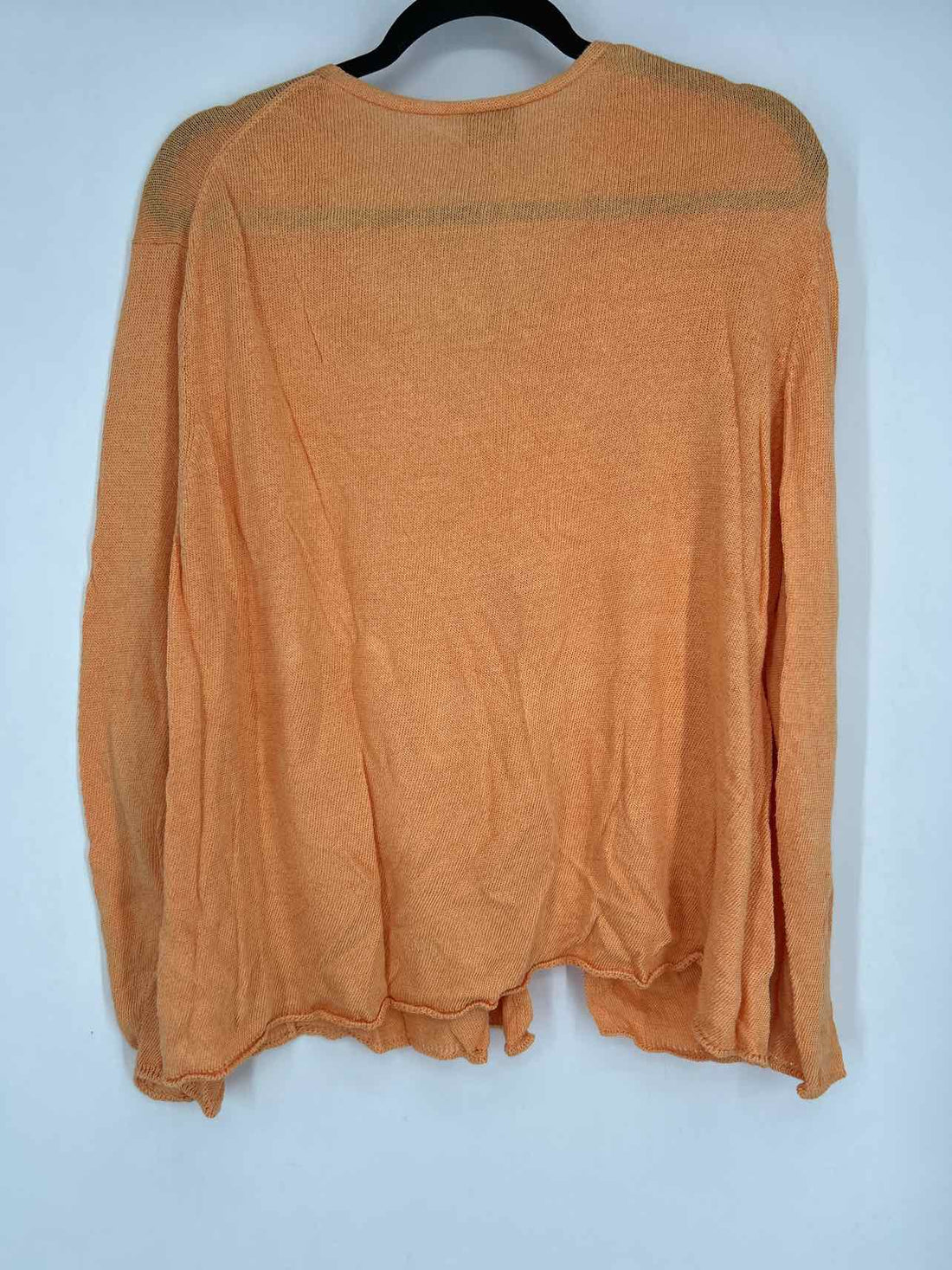 Eileen Fisher Size 3X Orange Cardigan