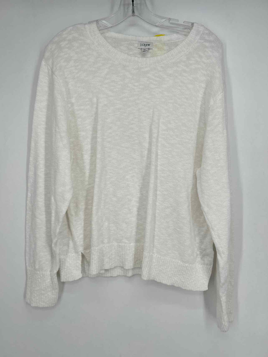 J Crew Size XL White Sweater