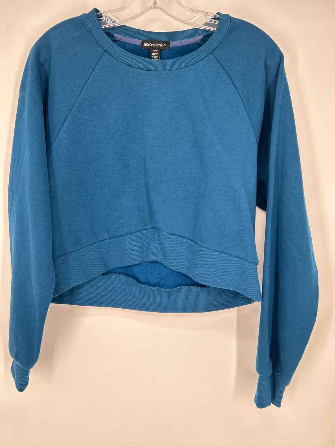 Beyond Yoga Size S Dark Blue Active Sweatshirts