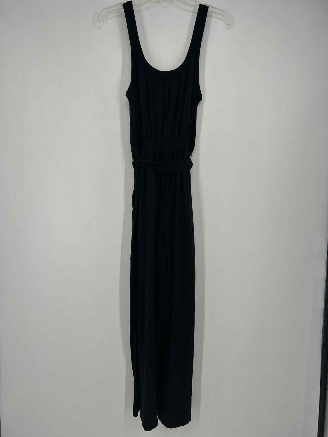 Loft Size M Black Sleeveless Jumpsuit
