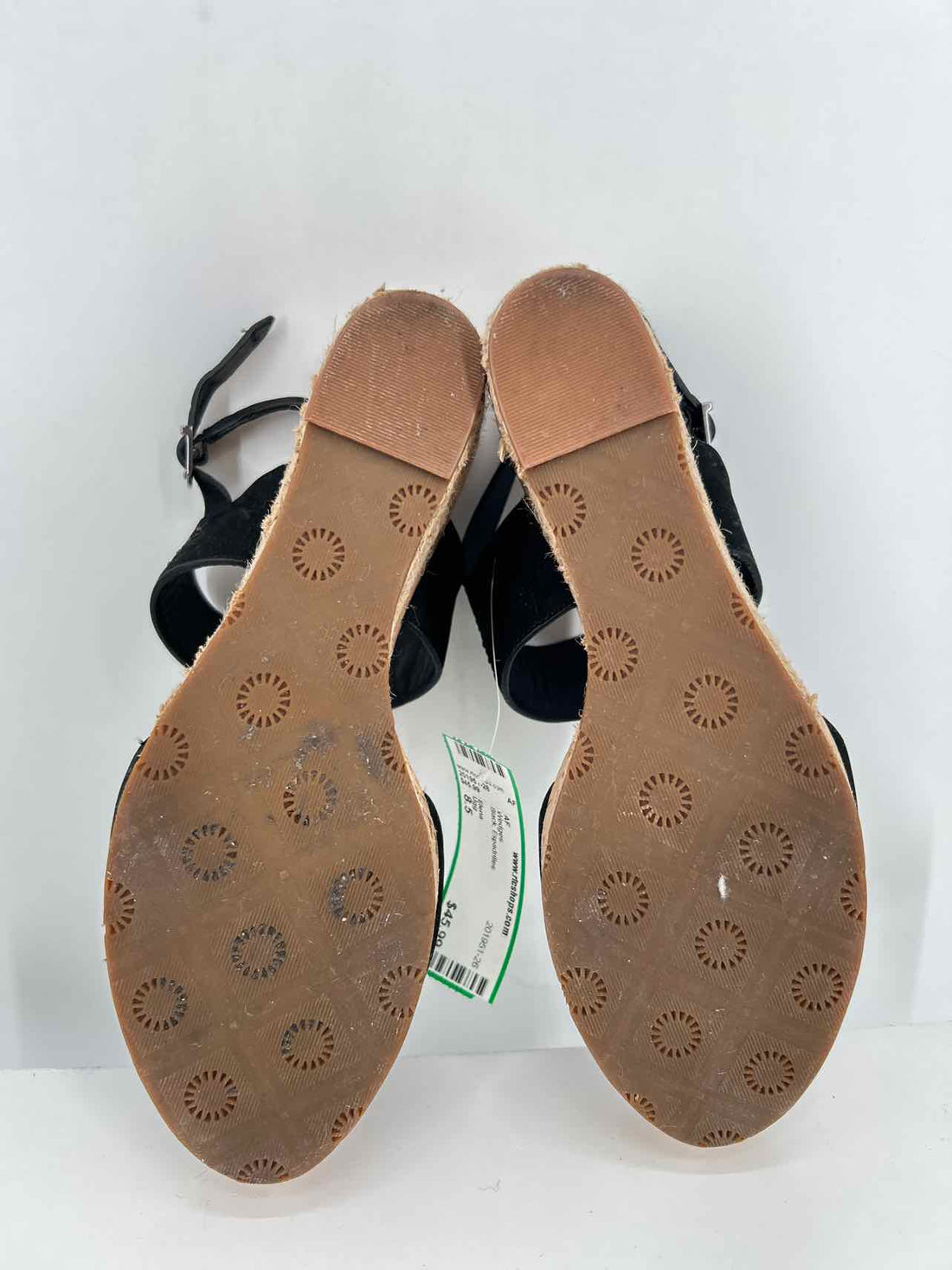 Ugg Women Size 8.5 Black Espadrilles Wedges