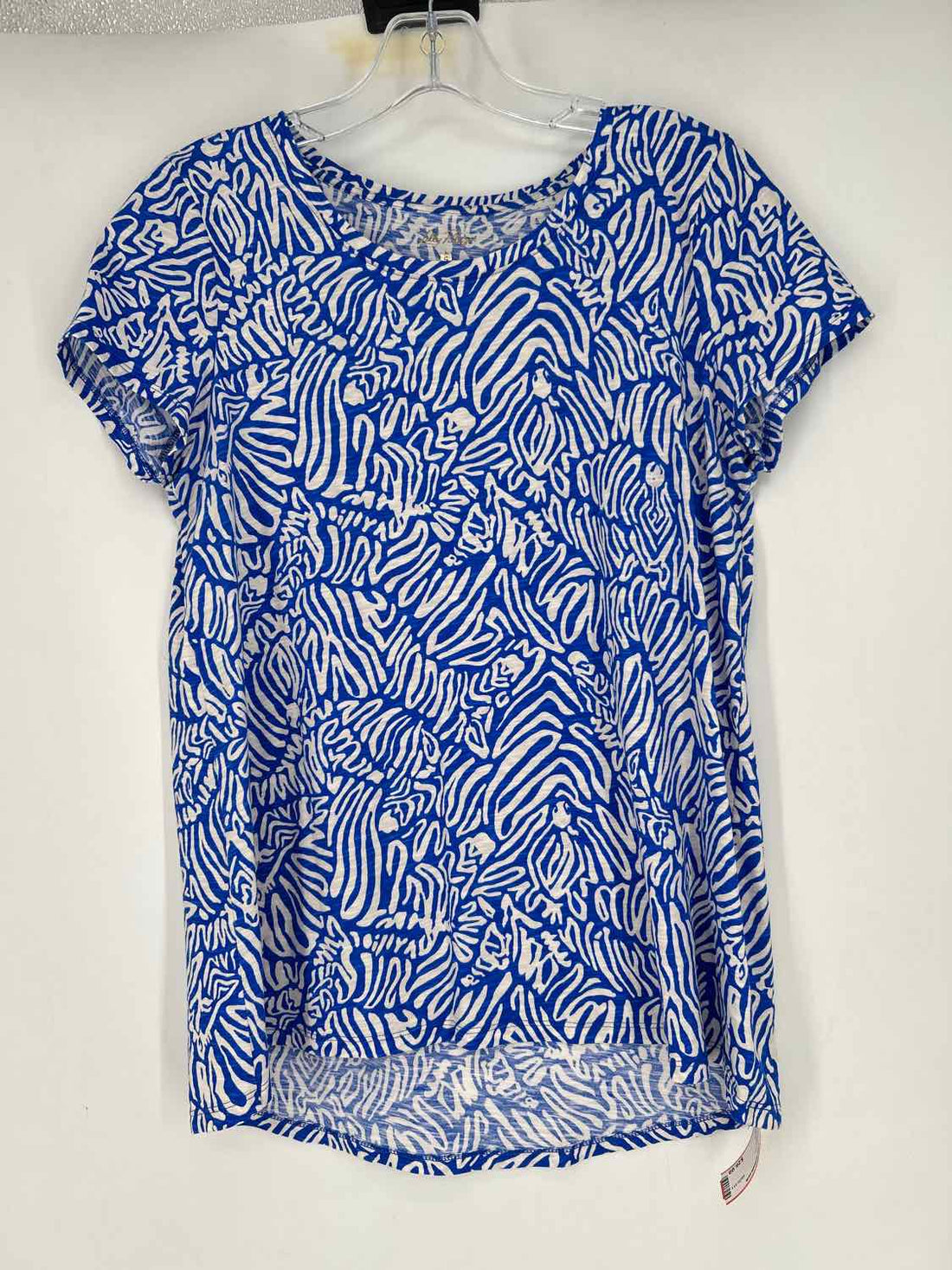 Lilly Pulitzer S Blue & White Lilly Pulitzer Top