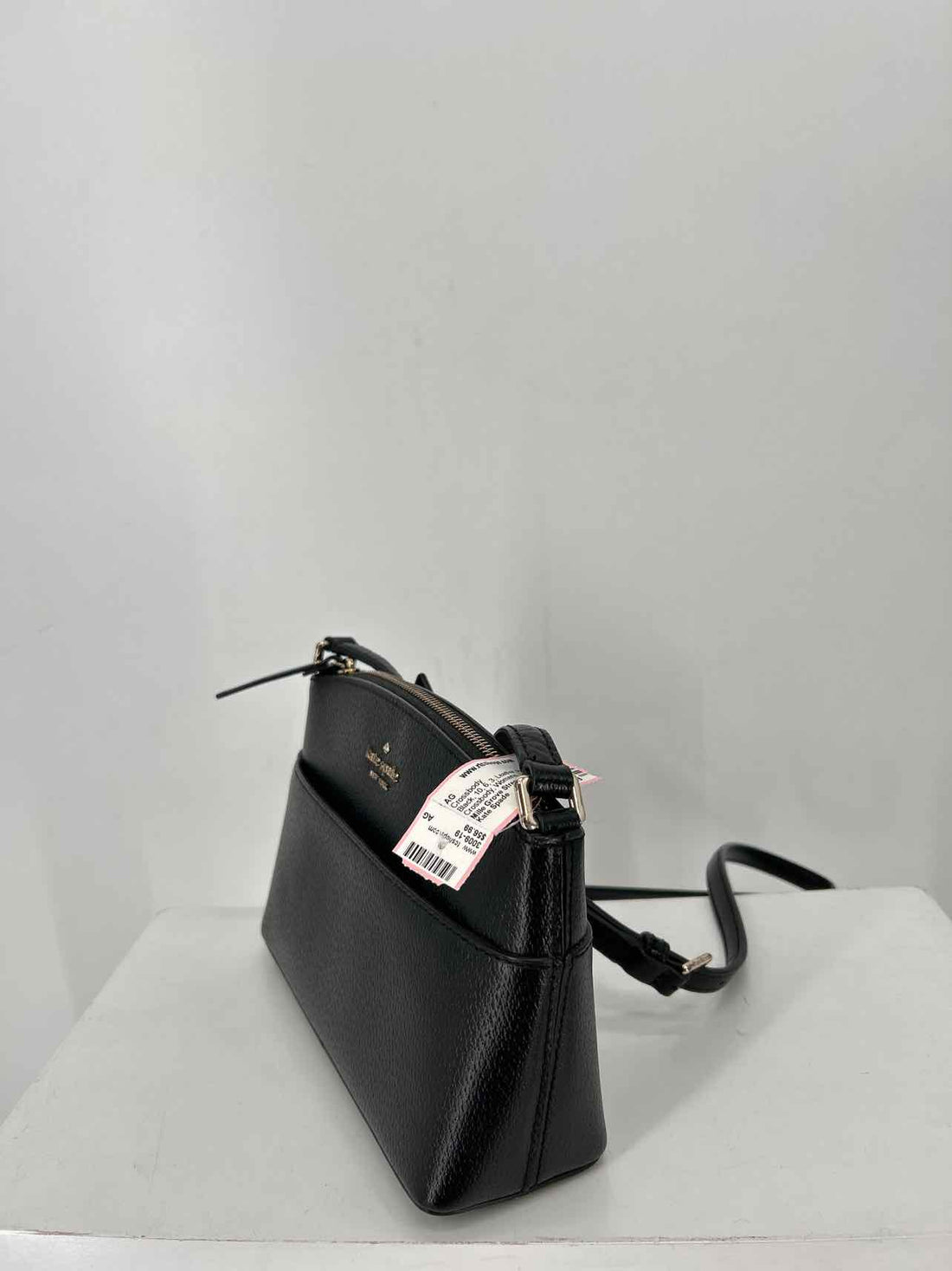 Kate Spade Black Leather Pre Owned Crossbody