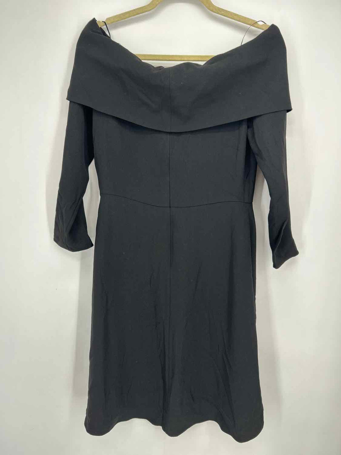 Theory Size 8 Black Long Sleeve Dress