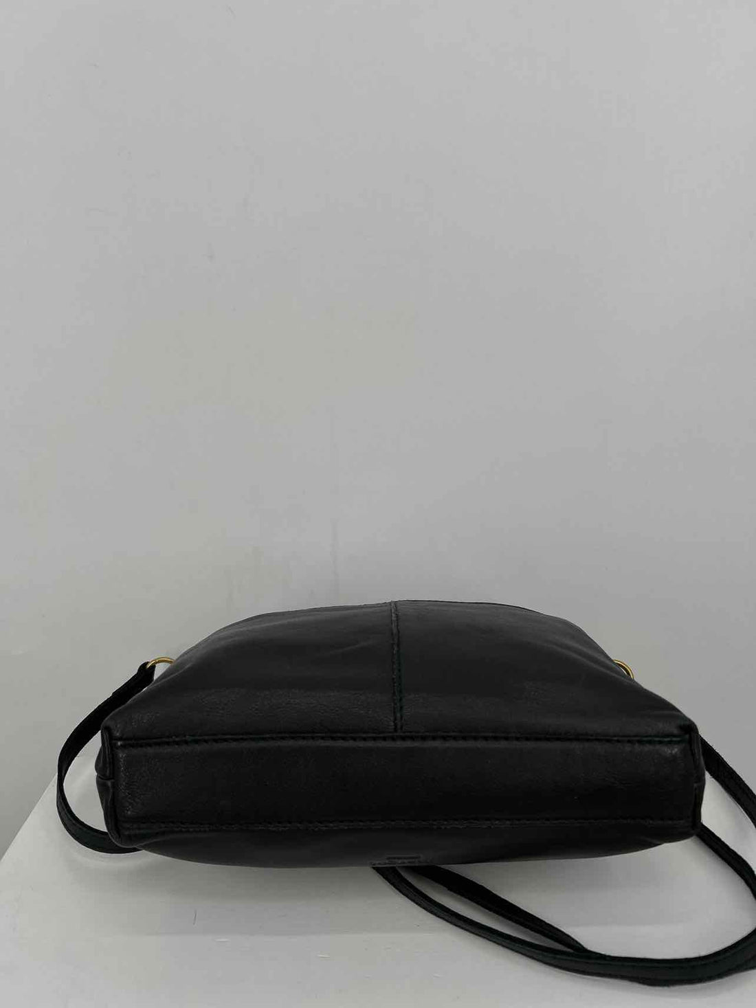 Margot Black Leather Pre Owned Shoulder