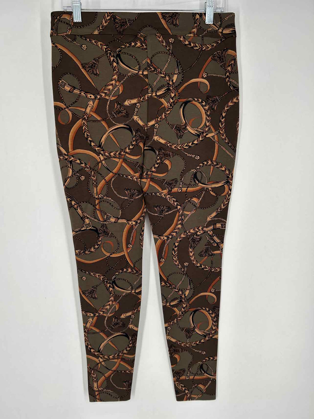 Chicos Size 1 (M) Brown Print Pants