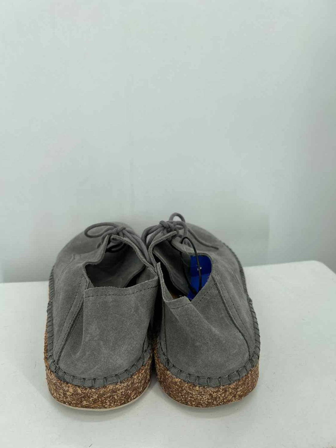 Birkenstock Women Size 38 Gray Suede Loafers