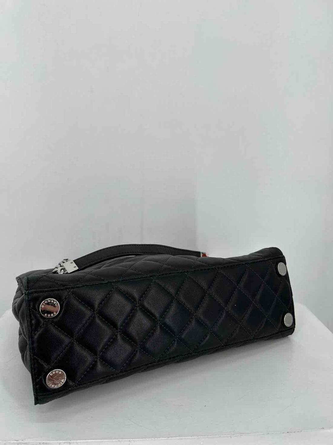 Michael Kors Black Quilted Mini Tote