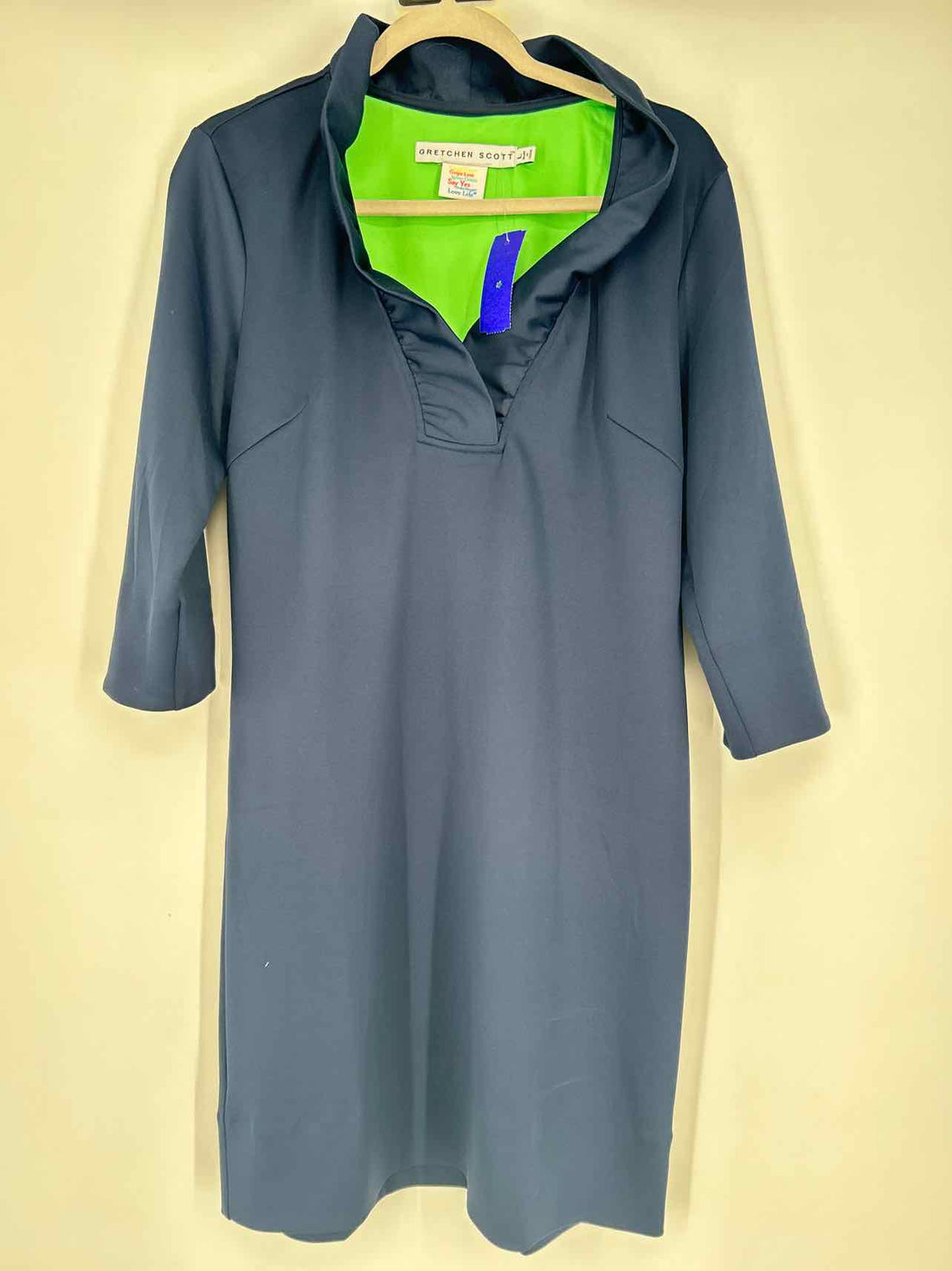 Gretchen Scott Size L Navy Dress