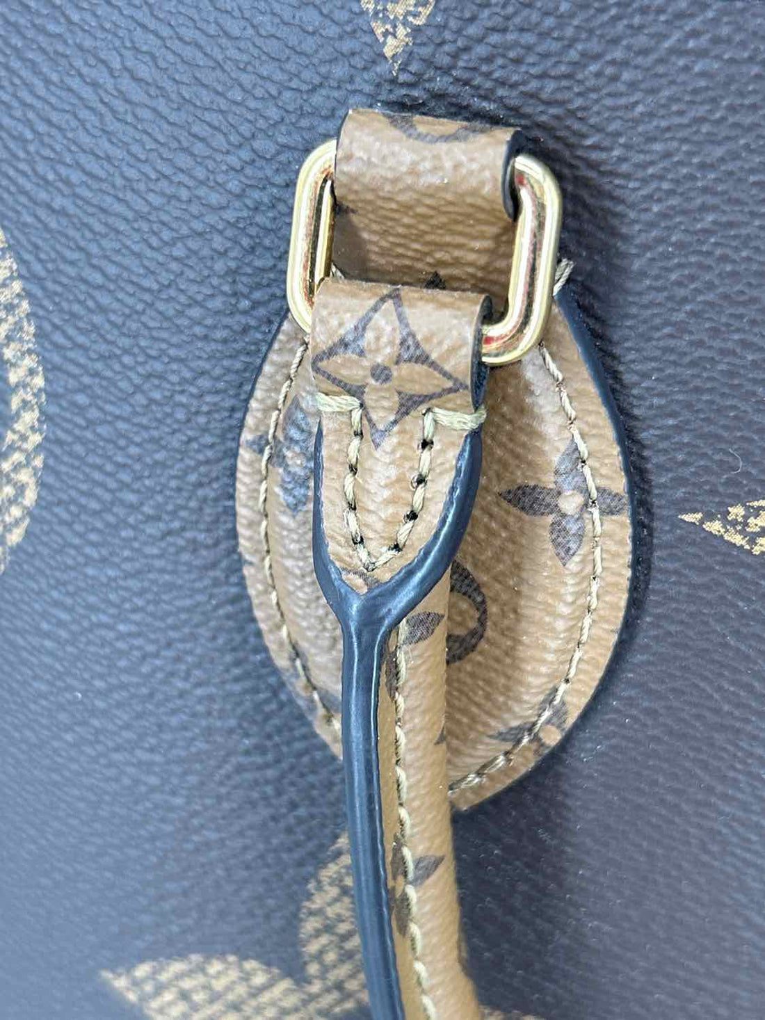 Louis Vuitton Monogram Giant & Monogram Reverse Coated Canvas & Leather LUXURY
