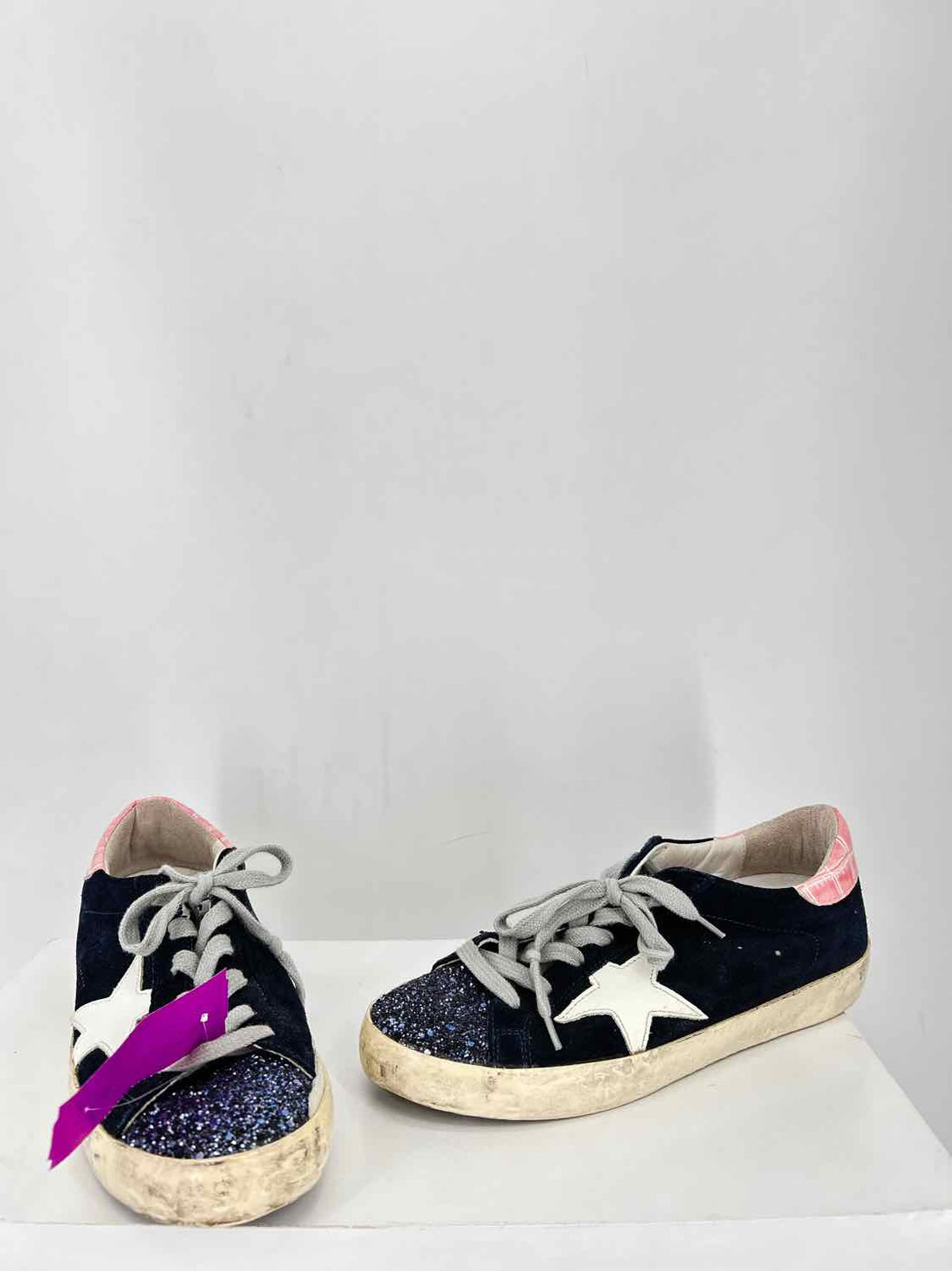 Golden Goose Women Size 38 Navy Sneakers