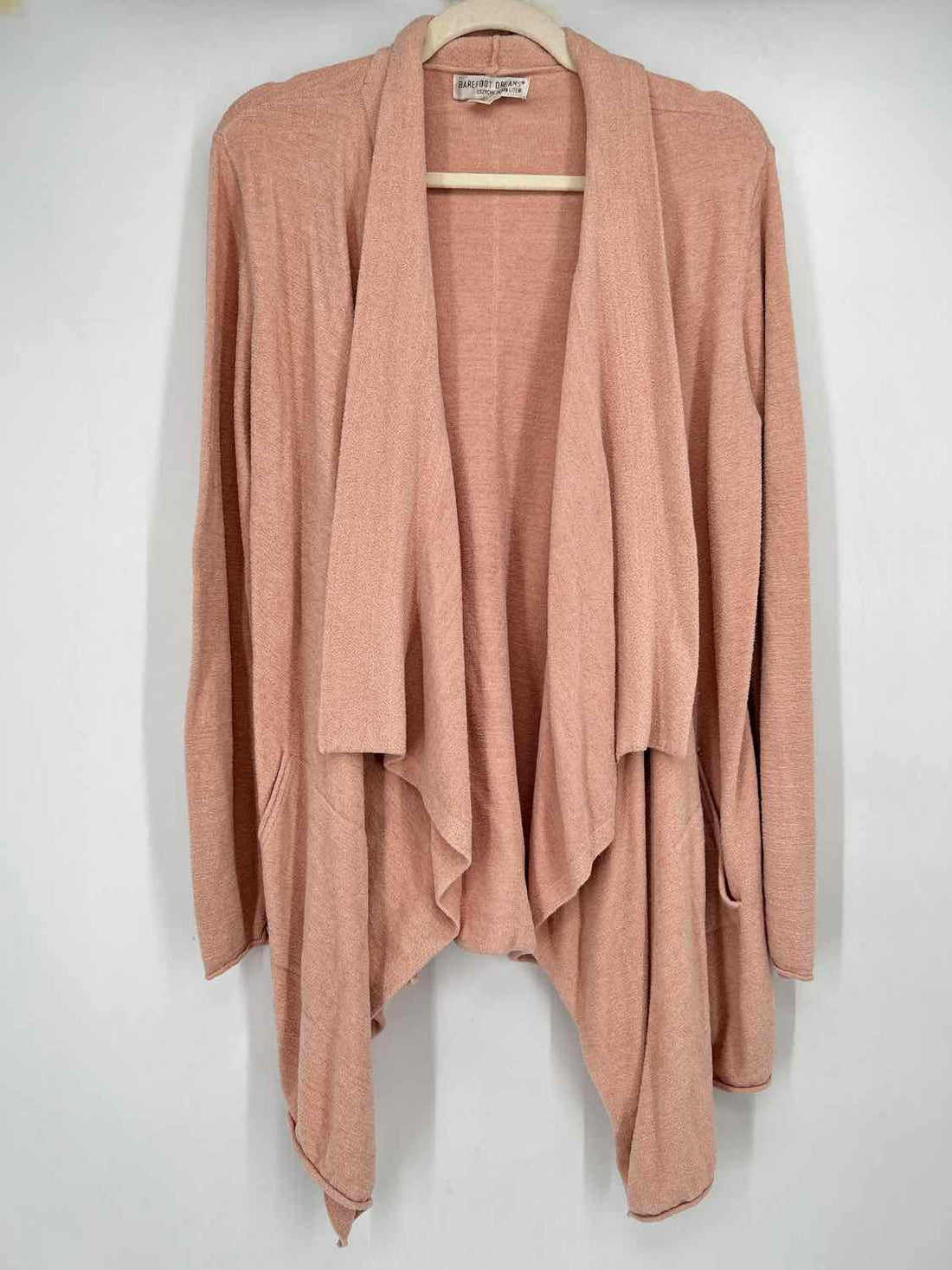 Barefoot Dreams Size XL Light Pink Cardigan