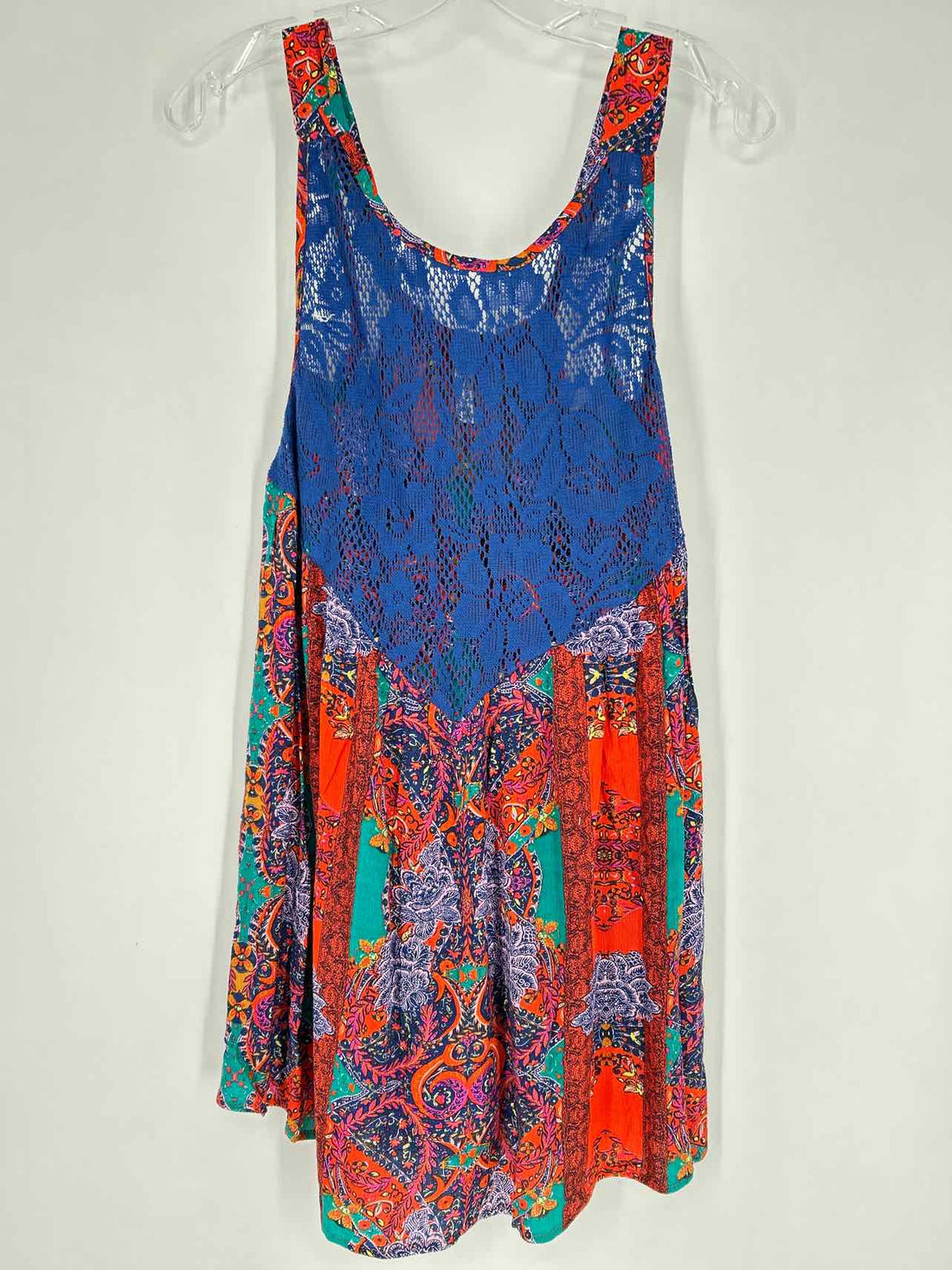 Intimately FP Size XS Blue Orange Print NWT Sleeveless