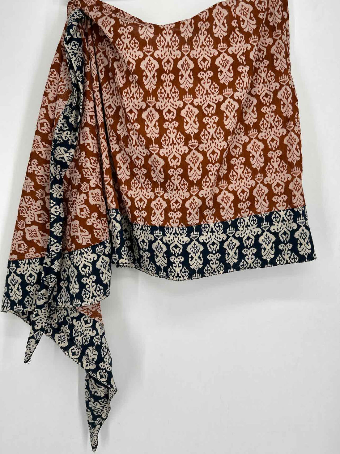 Zara Size M Rust Brown Print NWT Skirts