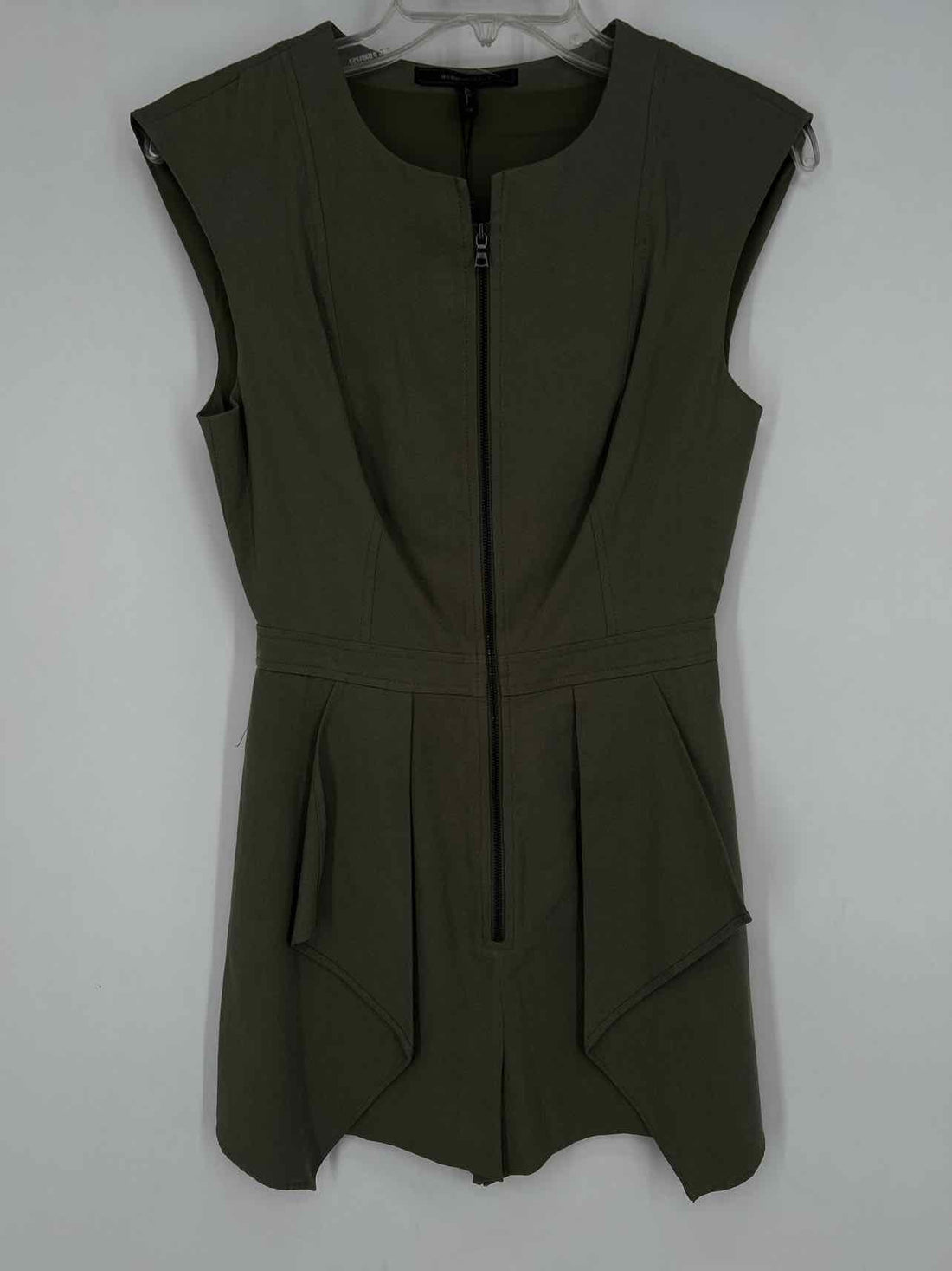 BCBGMaxazria Size XS Olive NWT Rompers