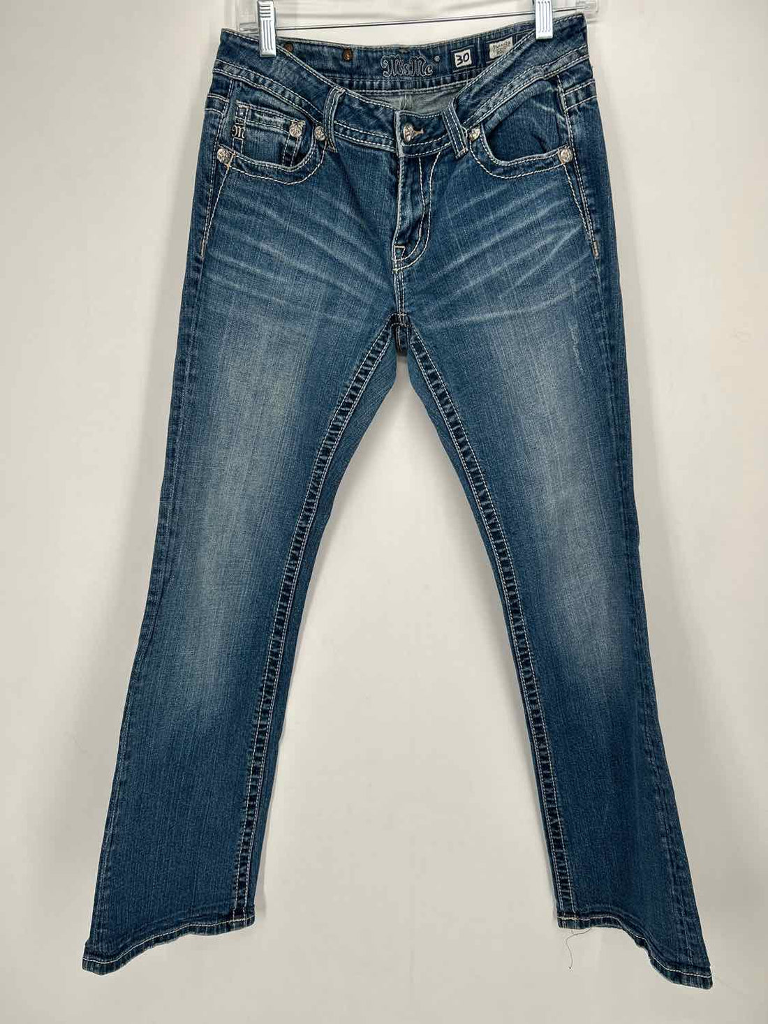 Miss Me Size 30 Medium Wash Denim Jeans