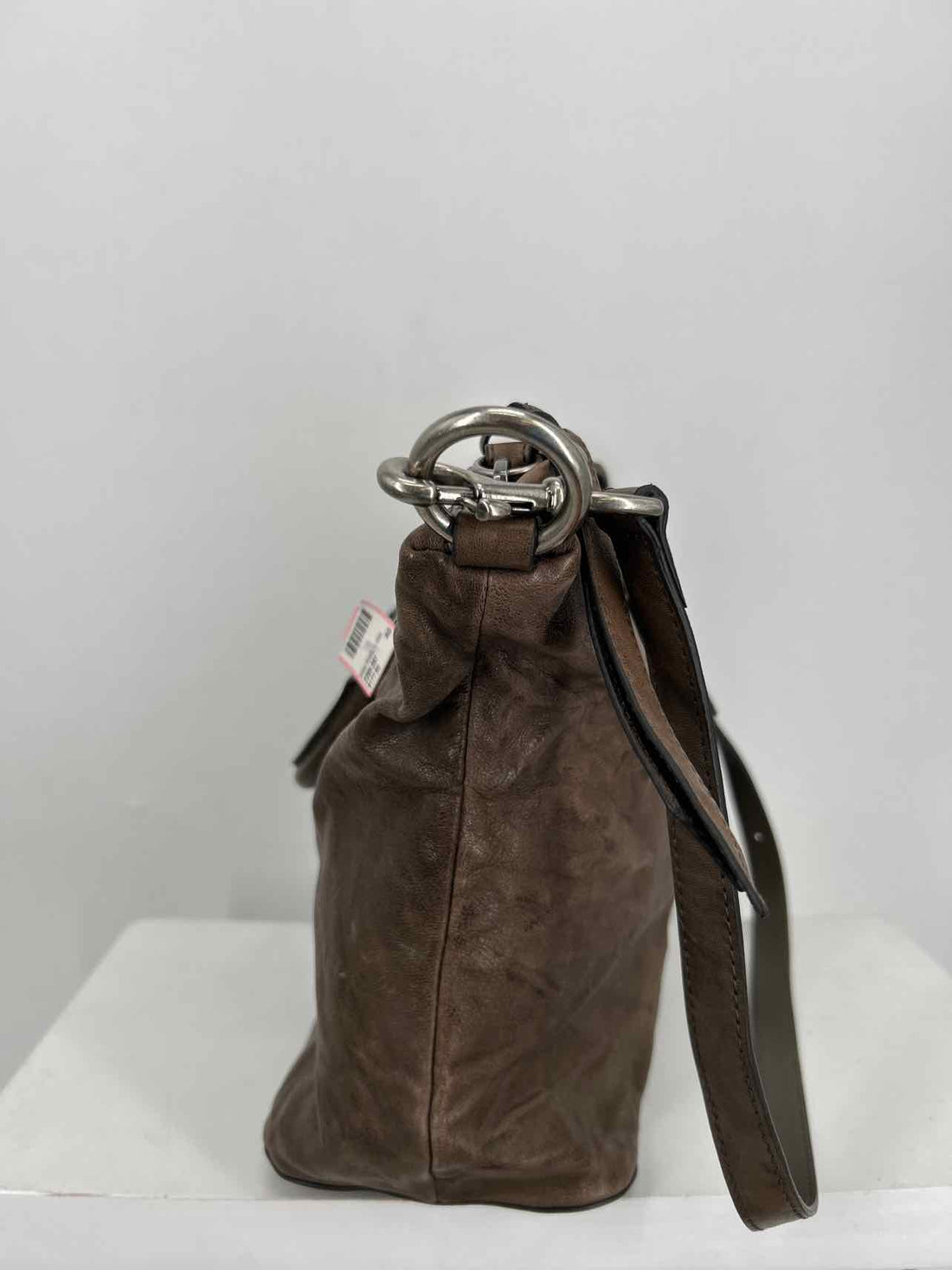 Frye Dark Gray Leather NWT Satchel
