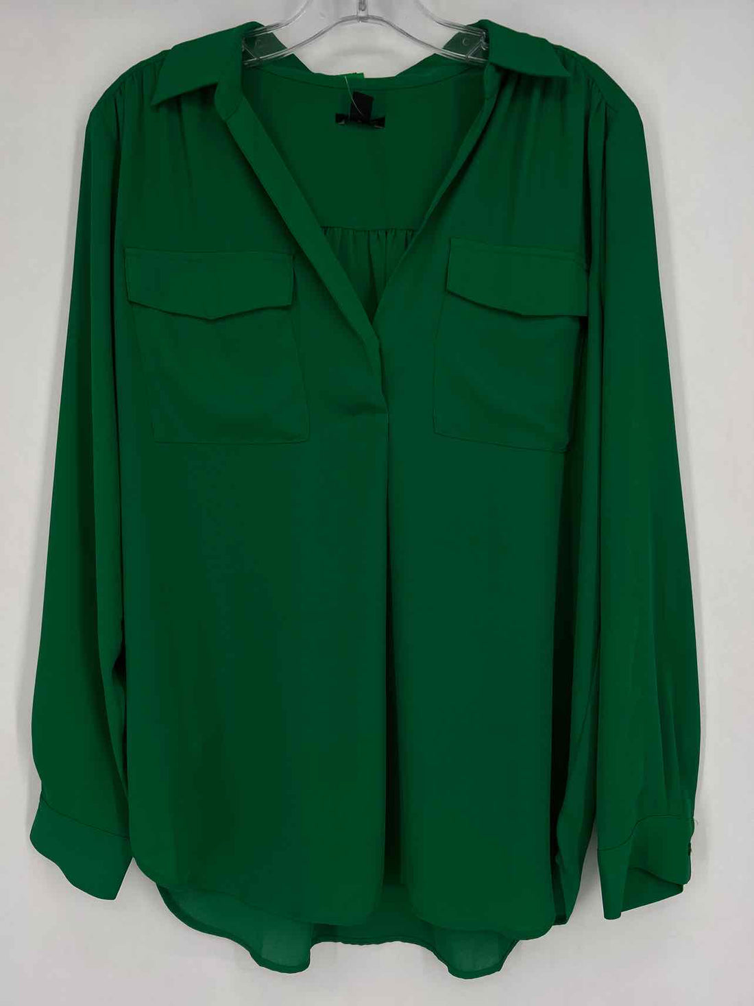 Ann Taylor Size M Green Long Sleeve