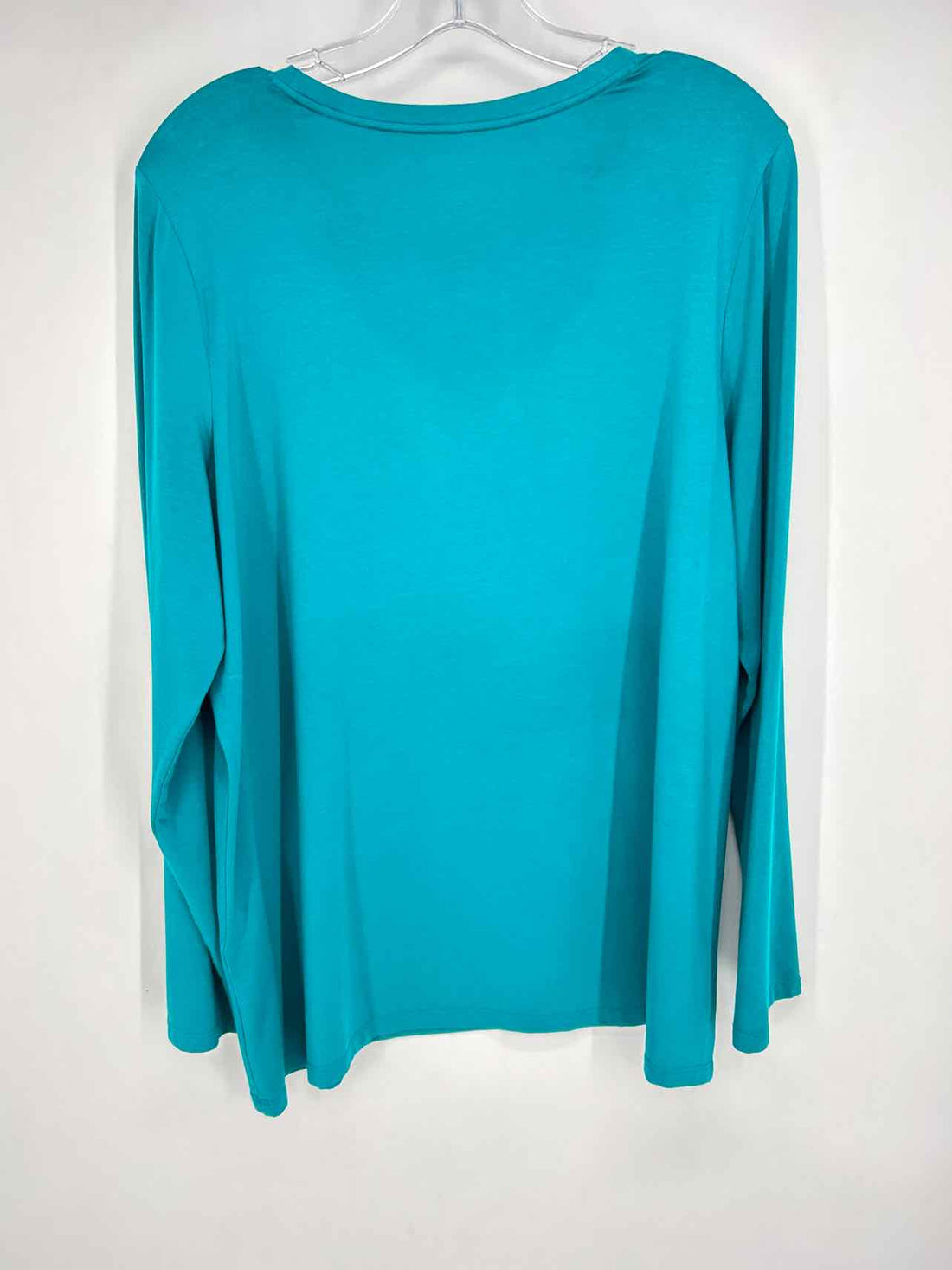 Chicos Size 3 (16) Green Long Sleeve