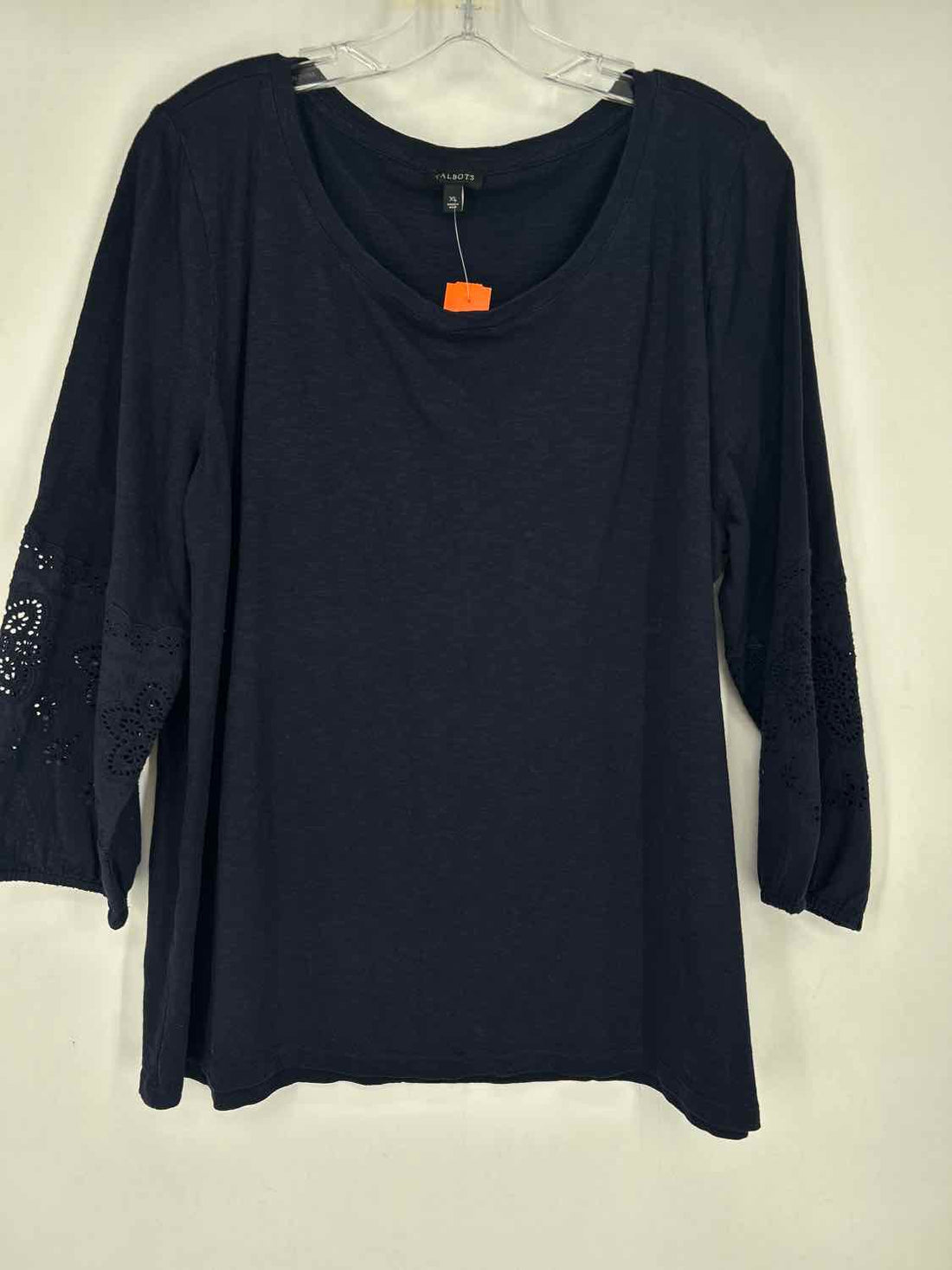 Talbots Size XL Navy Long Sleeve