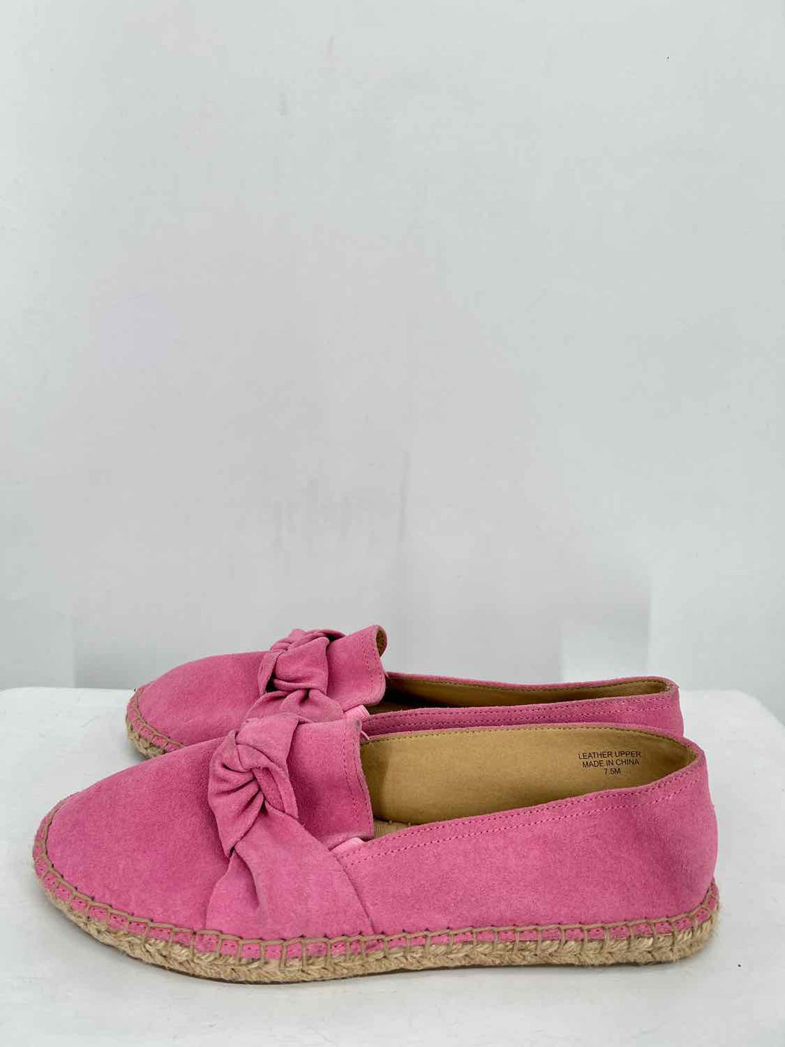 Talbots Women Size 7.5 Pink Espadrilles