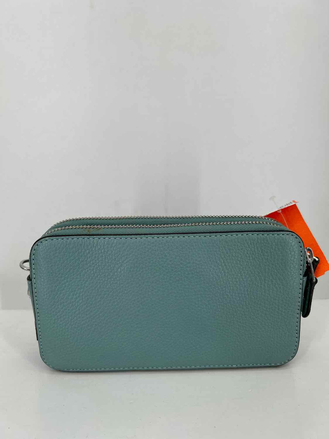 Coach Kira *as is ext marks* Light Blue Pebbled Leather Pre Owned Shoulder