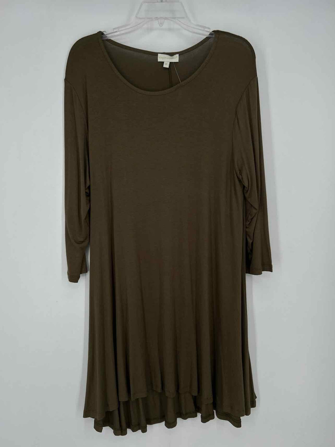Simply Southern Size M Olive Long Sleeve Dress