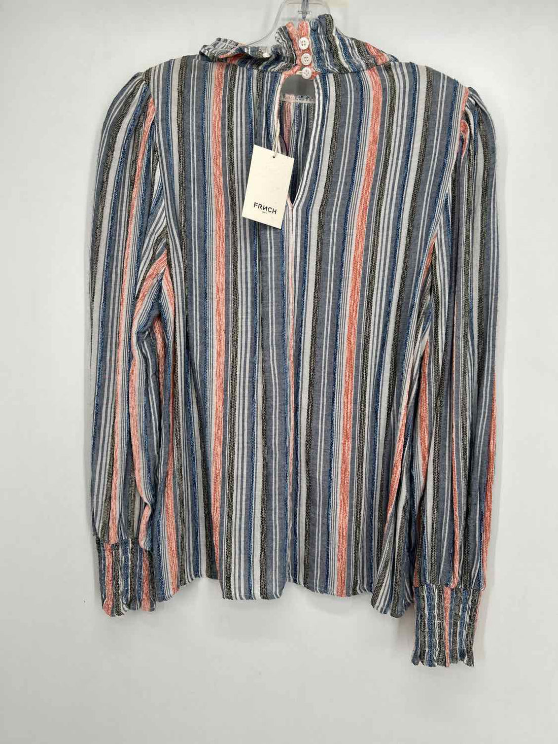 Frnch Size S Blue Stripe NWT Long Sleeve