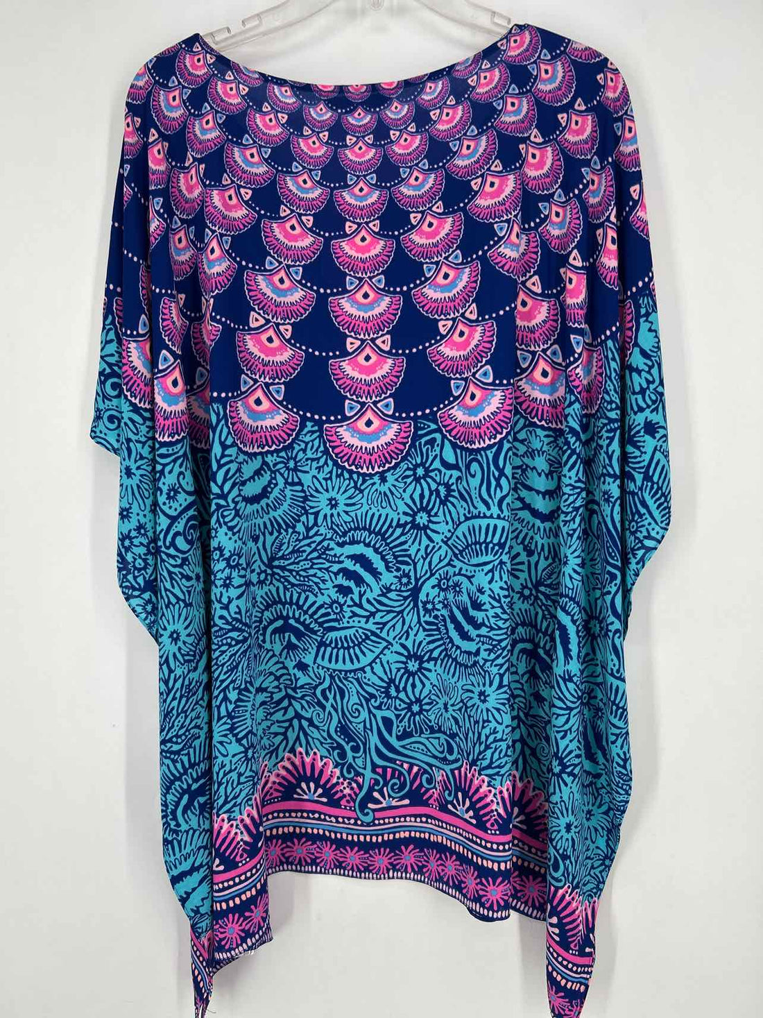 Lilly Pulitzer Size L/XL Blue Print NWT Coverup