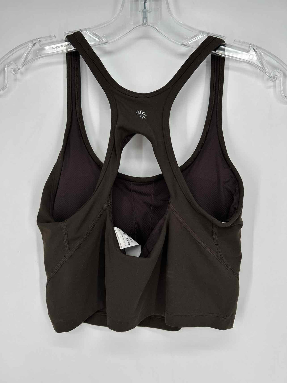 Athleta Size S Dark Brown Active Tops