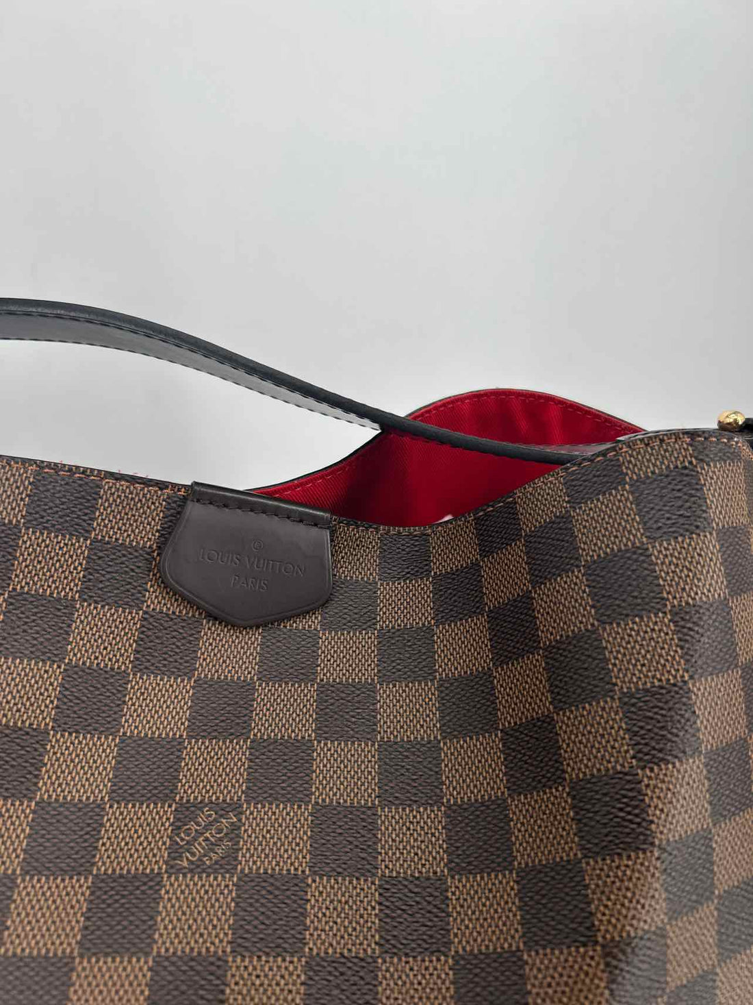 Louis Vuitton Damier Ebene Coated Canvas Pre Owned LUXURY