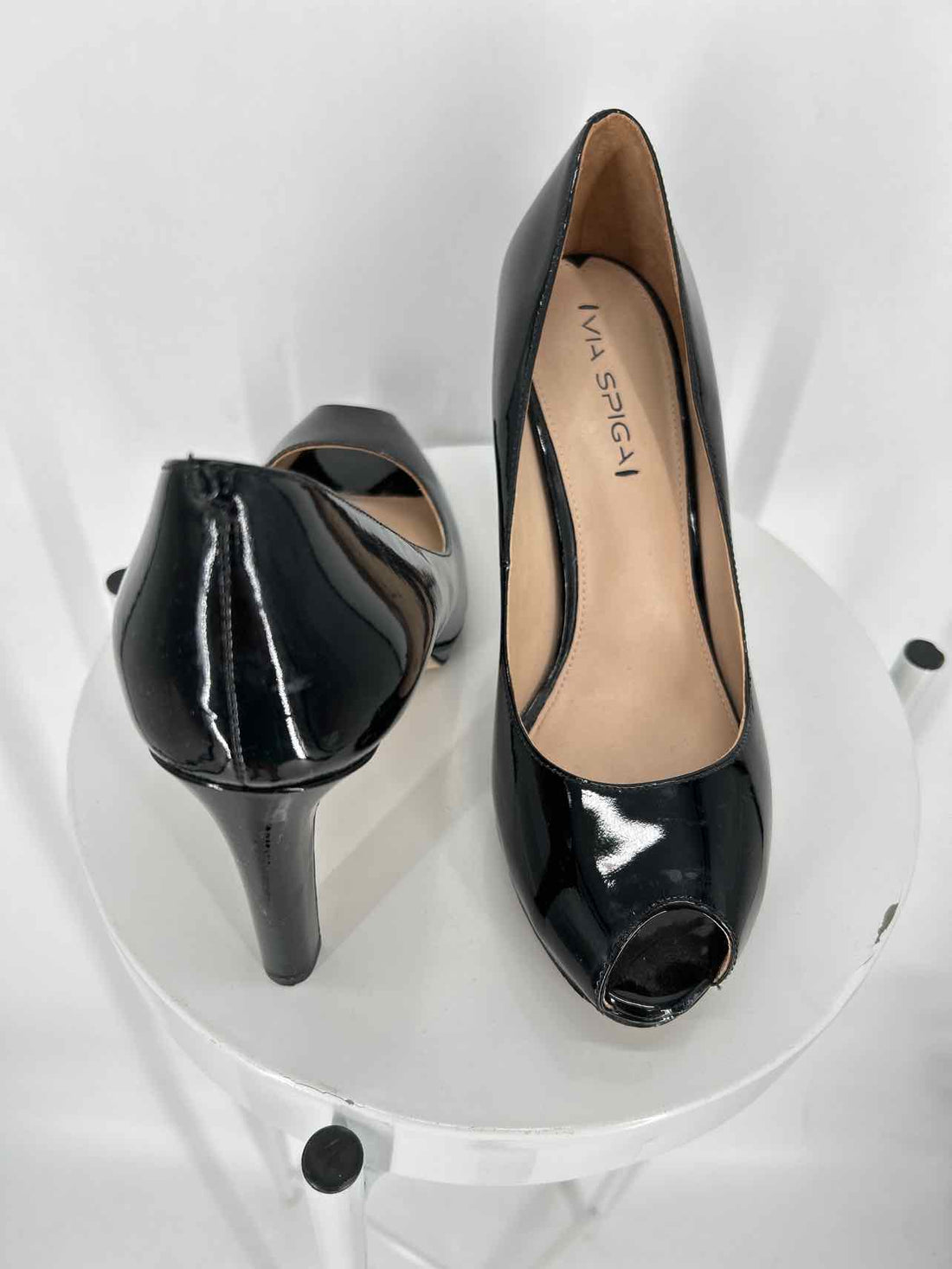 Via Spiga Women Size 9.5 Black Heels