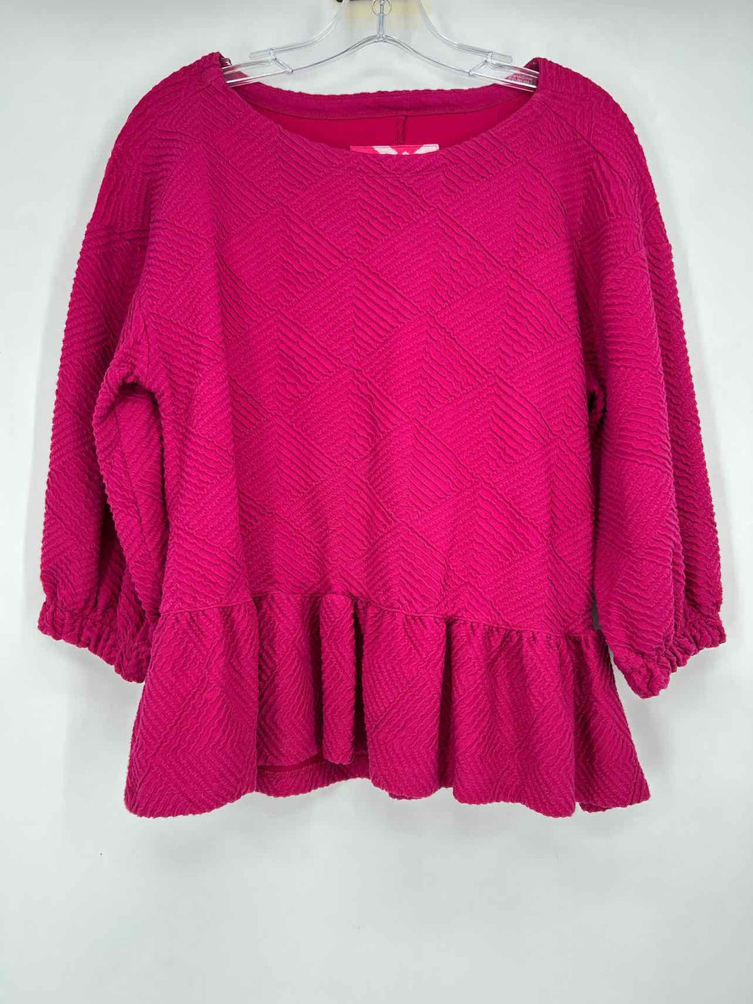 Maeve Size S Fuschia Long Sleeve