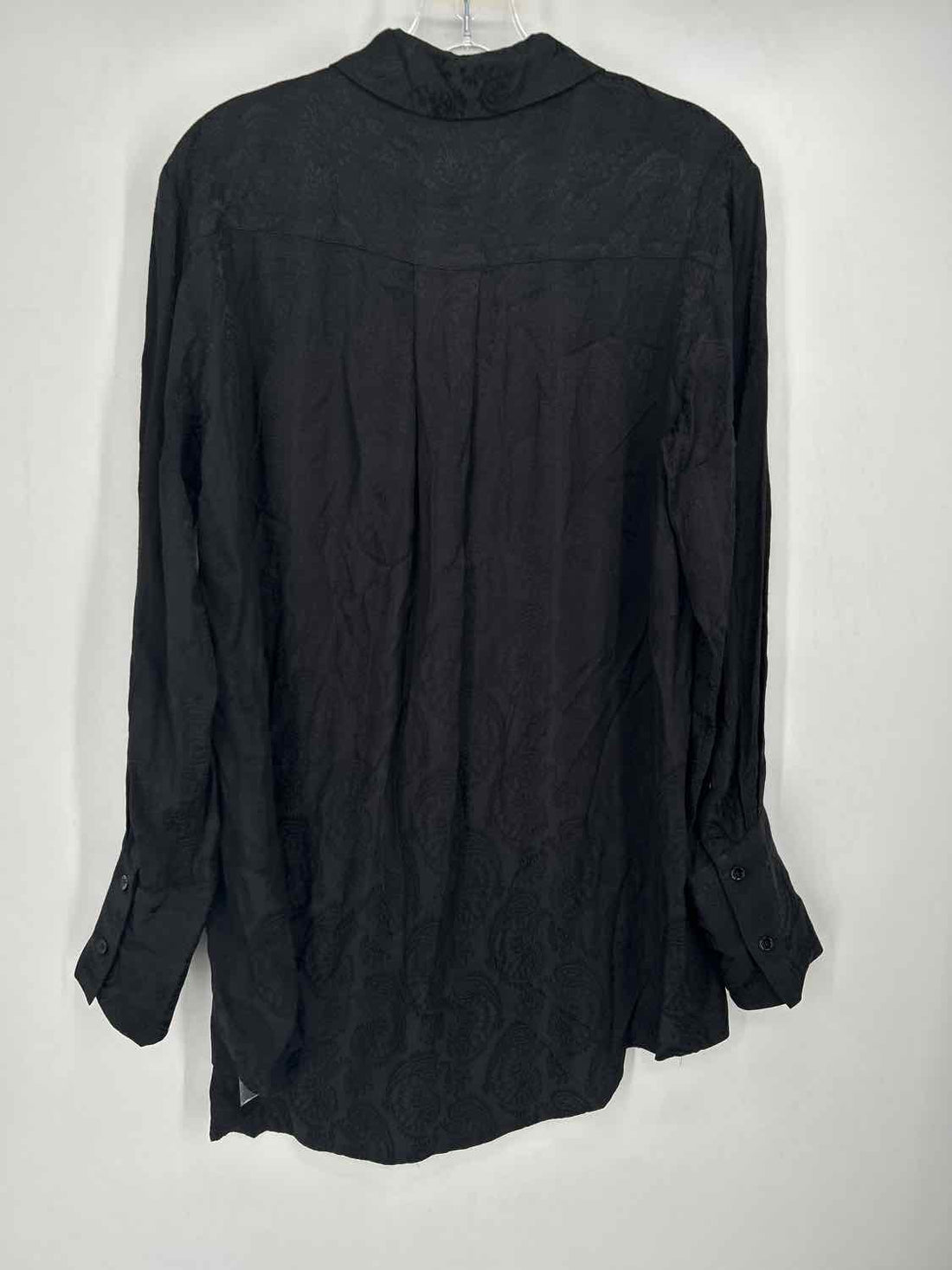 Chaser Size S Black Paisley NWT Long Sleeve