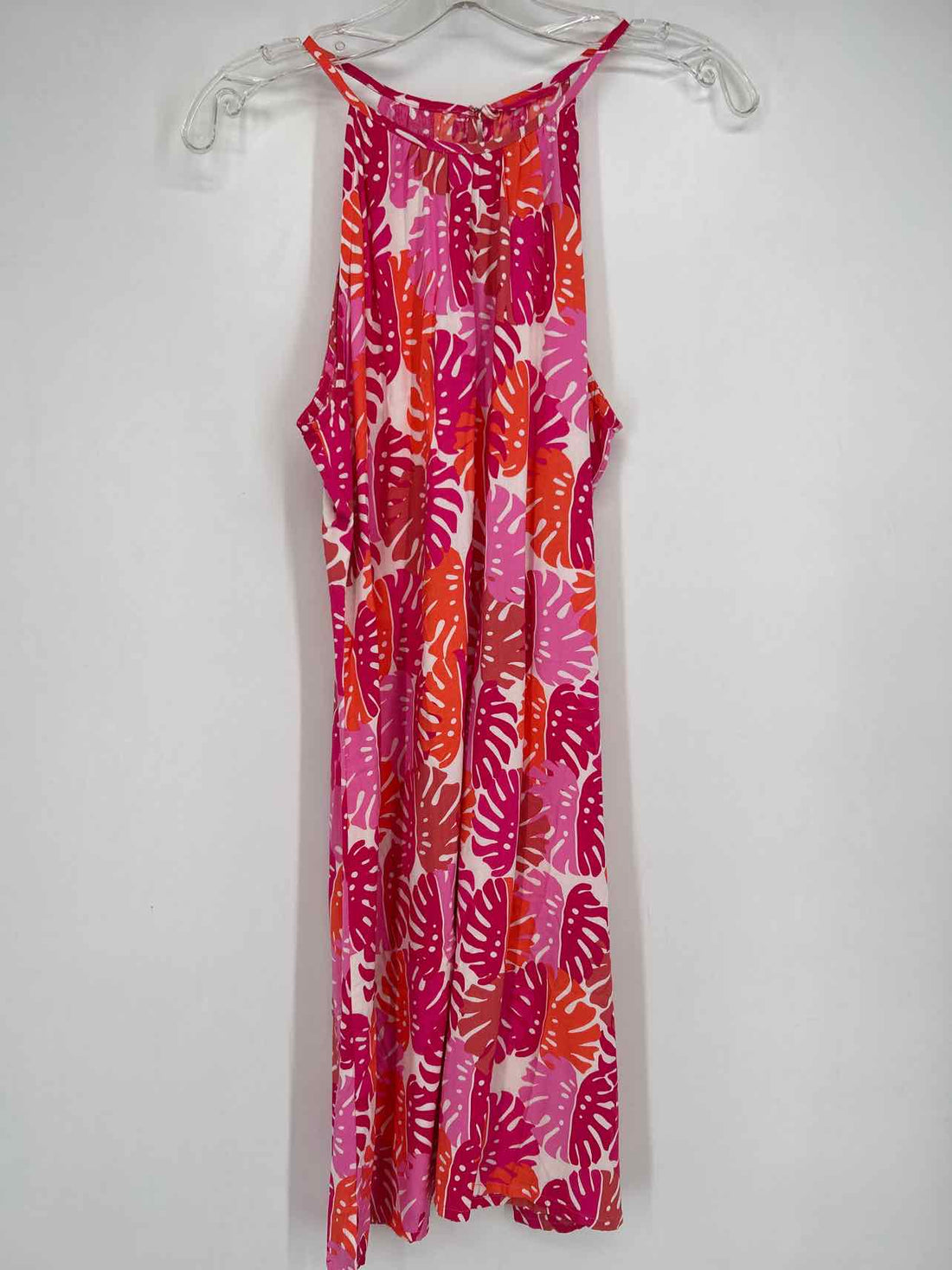 Escapada Living Size L Pink & Orange Print Dress