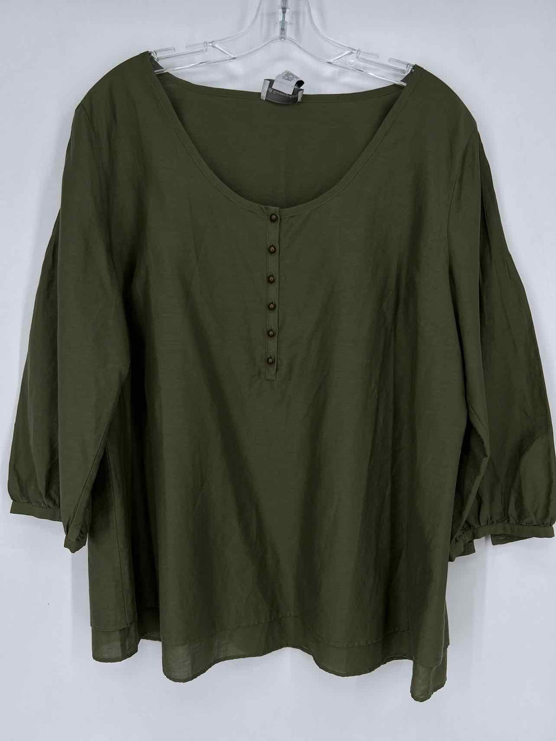 Soft Surroundings Size XL Green Long Sleeve
