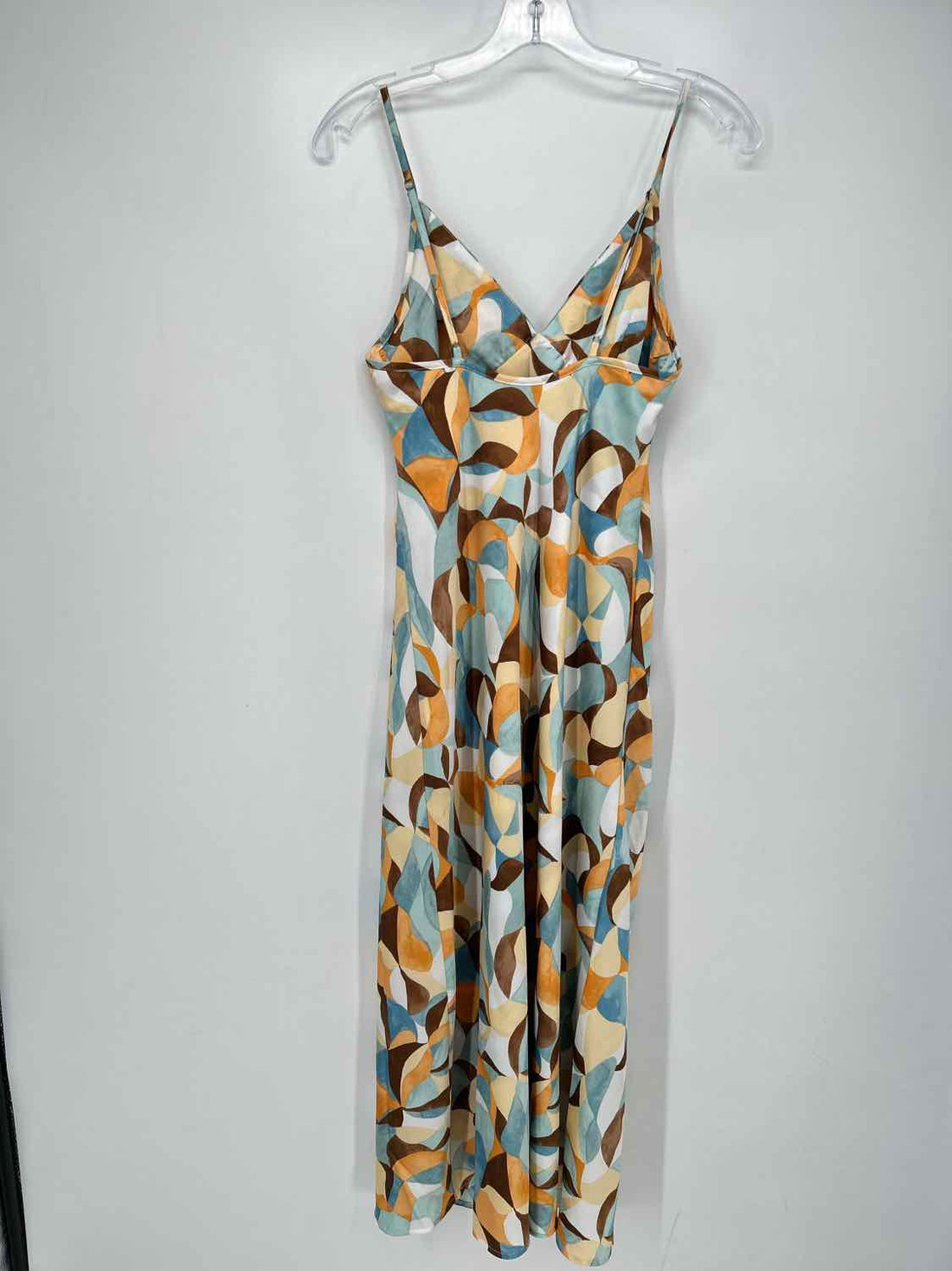 Abercrombie & Fitch Size S Multi Color Brown Print Dress