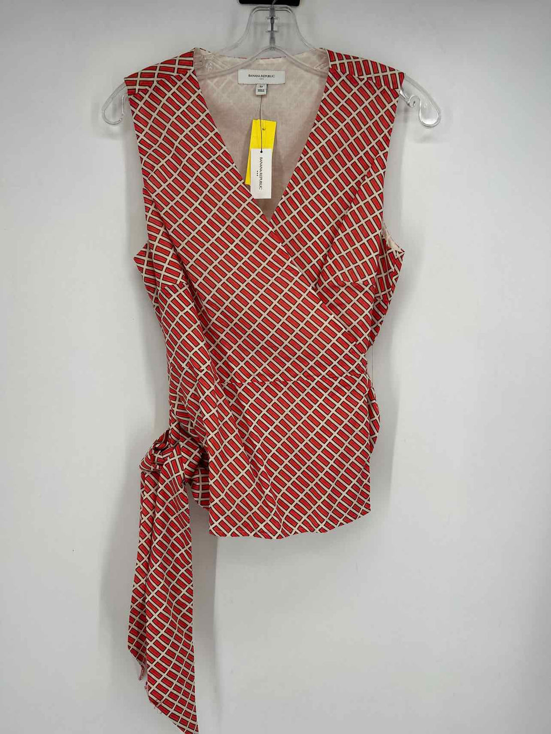 Banana Republic Size M Cream & Orange NWT Sleeveless