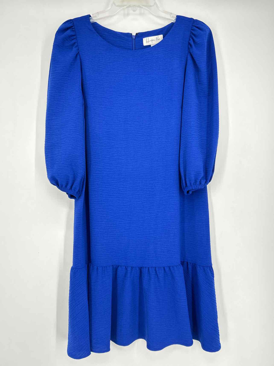 Harper Rose Size 8 Dark Blue Long Sleeve Dress