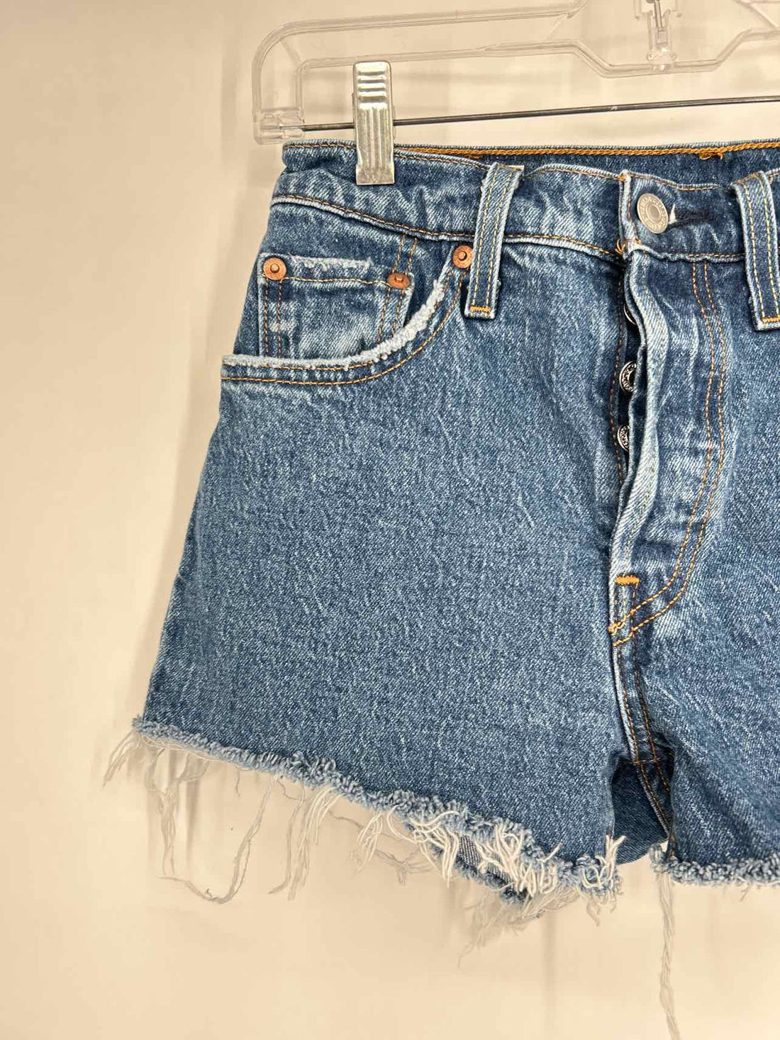 Levis Size 25 Denim Shorts