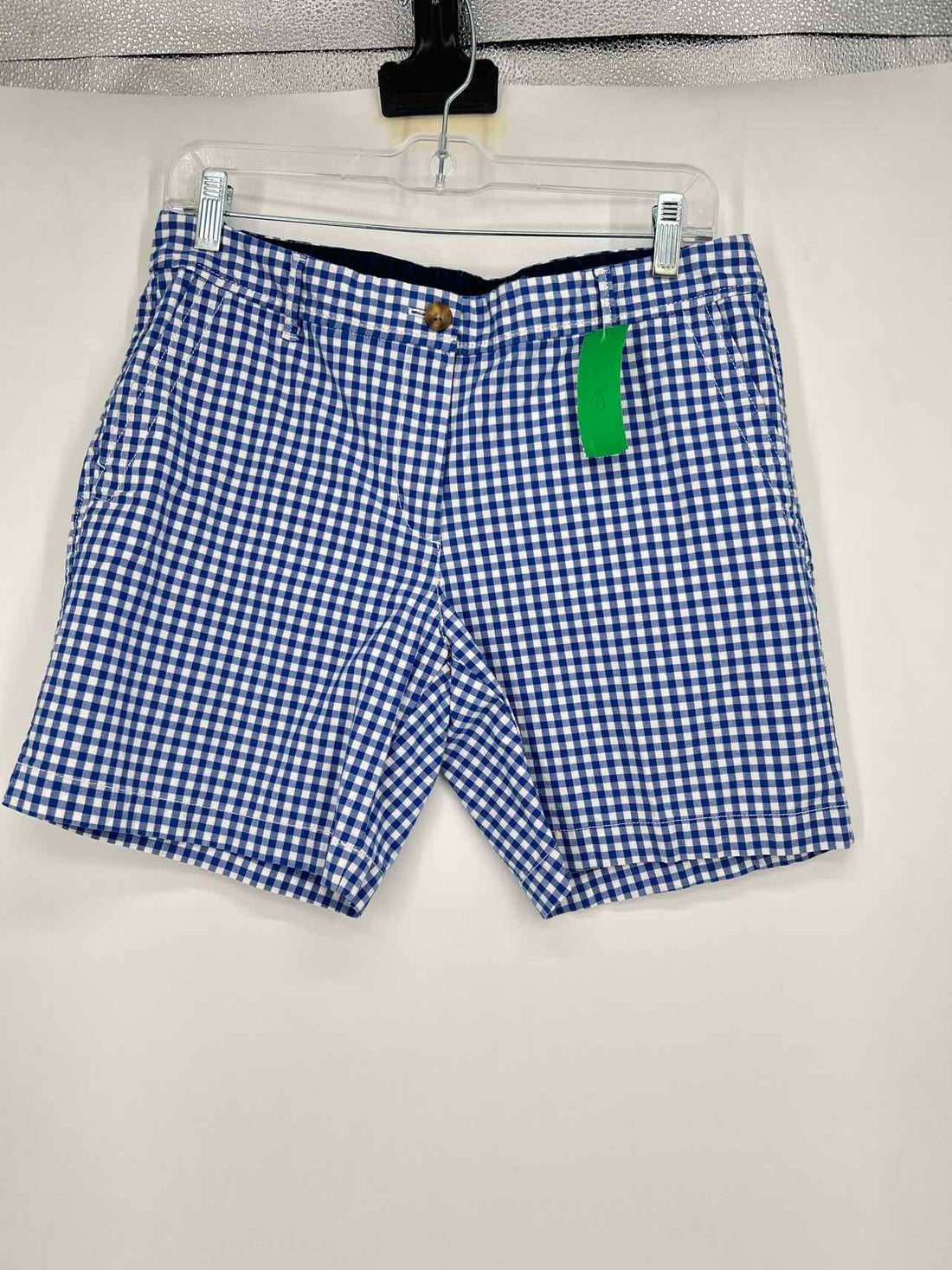 Talbots Size 6 Blue Gingham Shorts